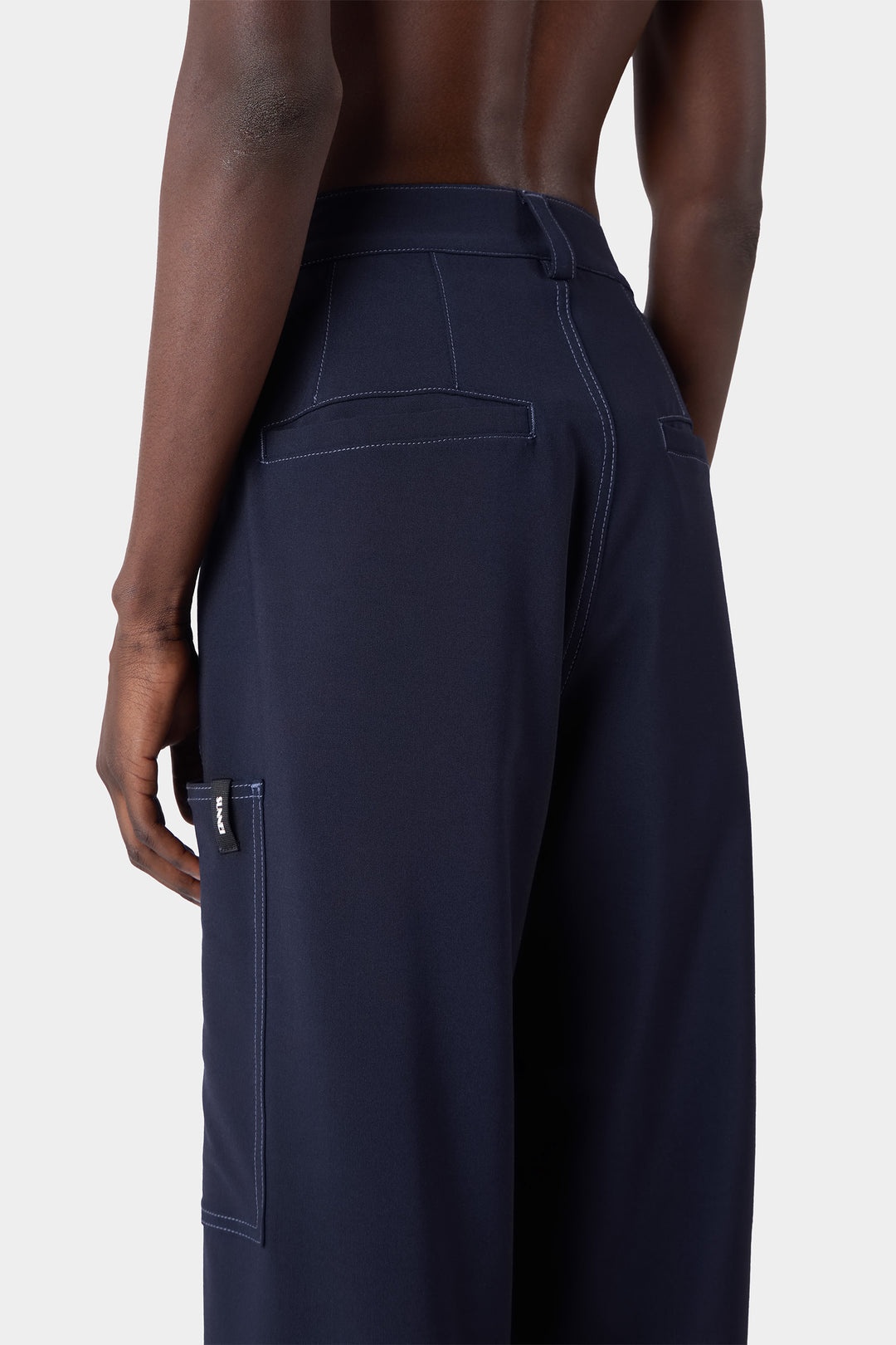 CARGO RICK PANTS / dark blue - 4