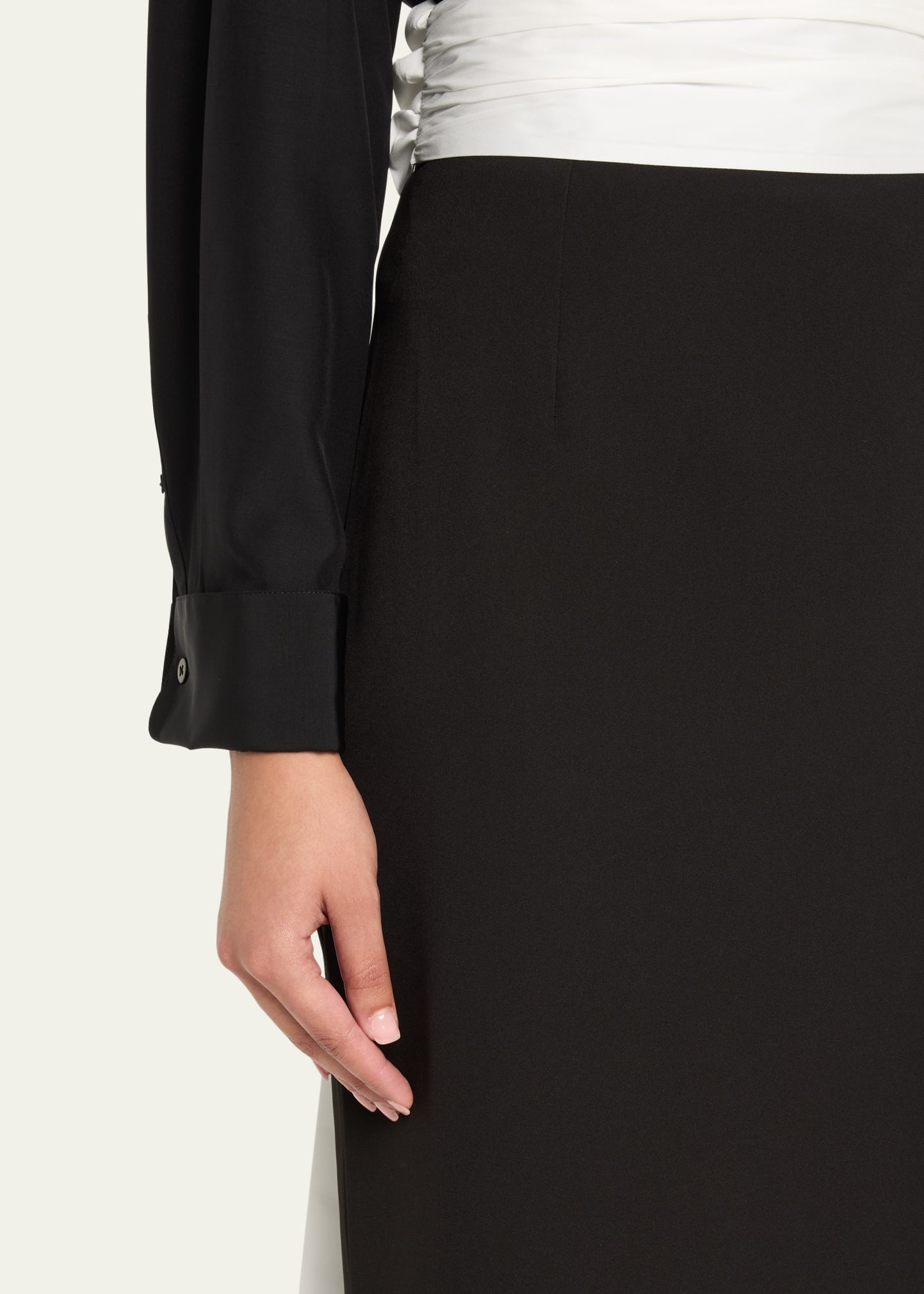 Bow Column Maxi Skirt - 5