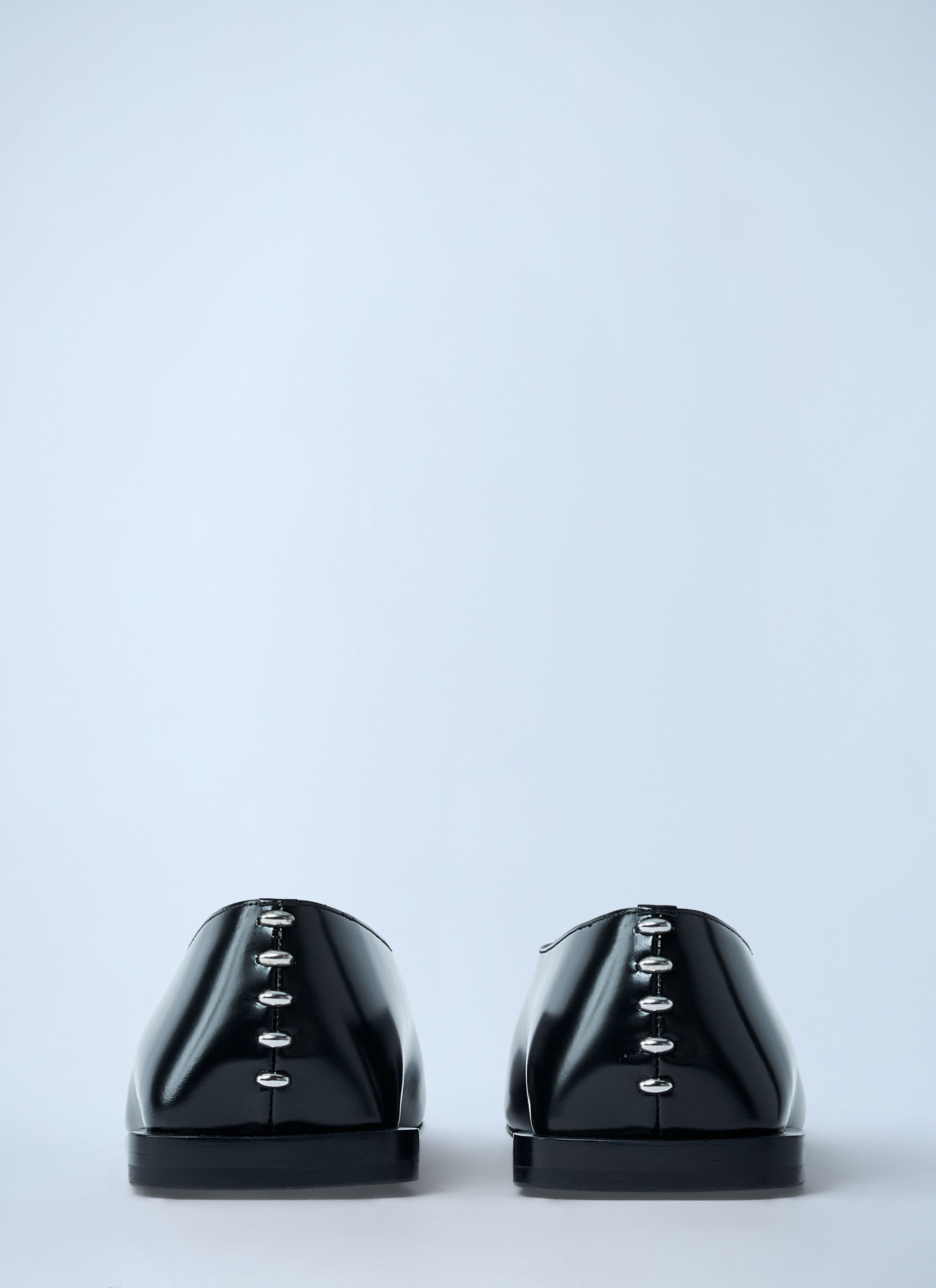 Leather Ballerina Flats - 5