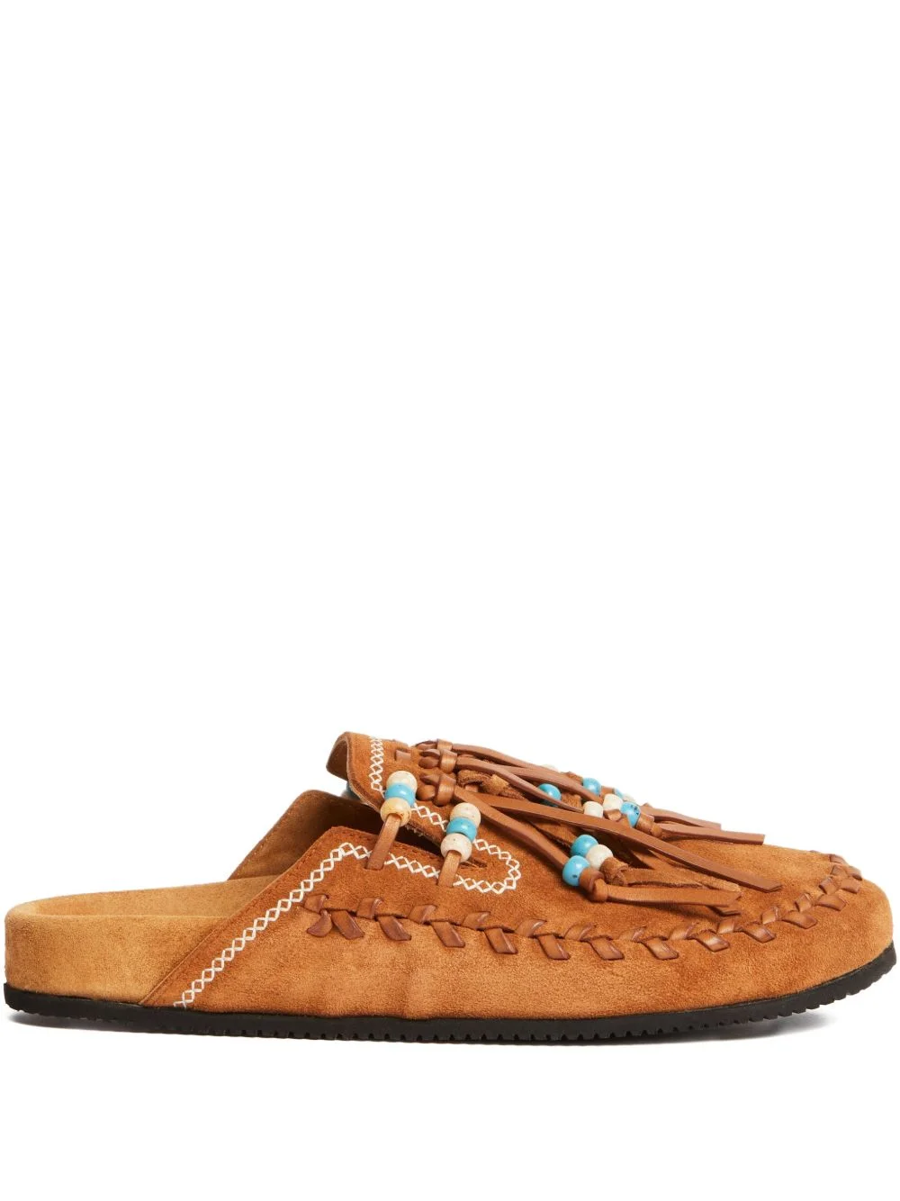 The Journey beaded flat mules - 1