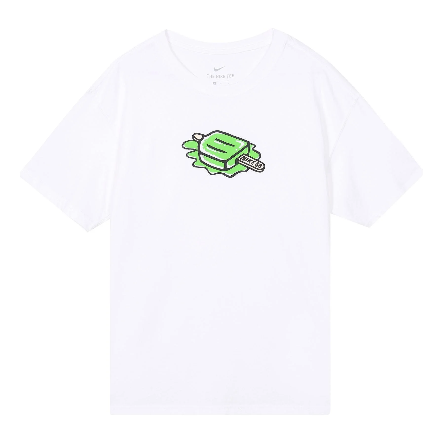 Nike SB Casual Sports Round Neck Skateboard Short Sleeve White DD1317-100 - 1
