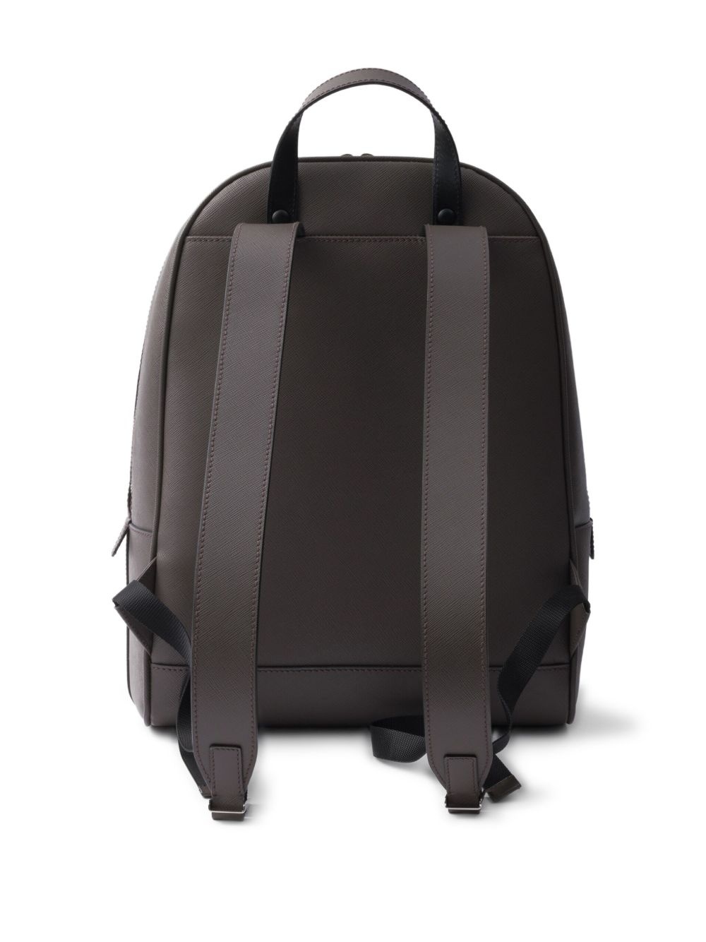 structured leather backpack - 2
