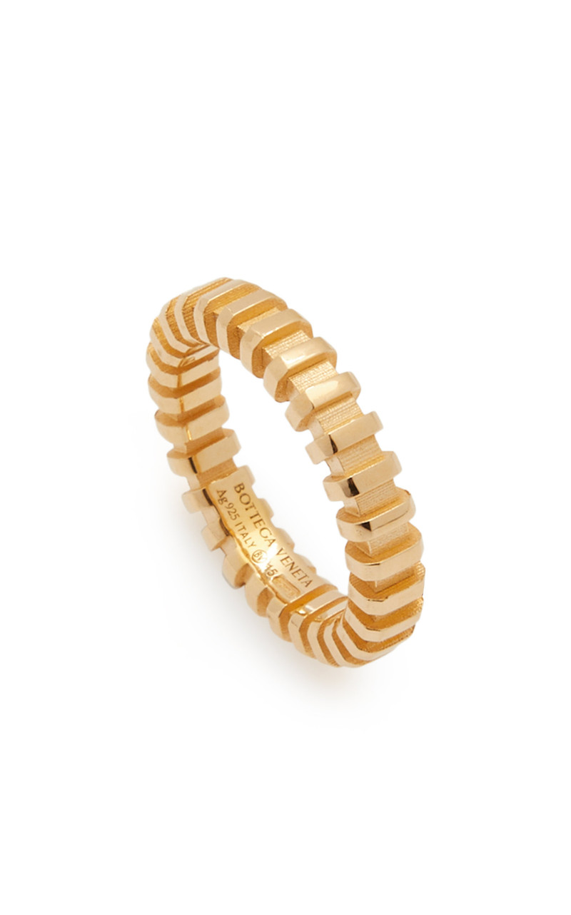 Bottega Veneta Gold-Plated Ring gold outlook