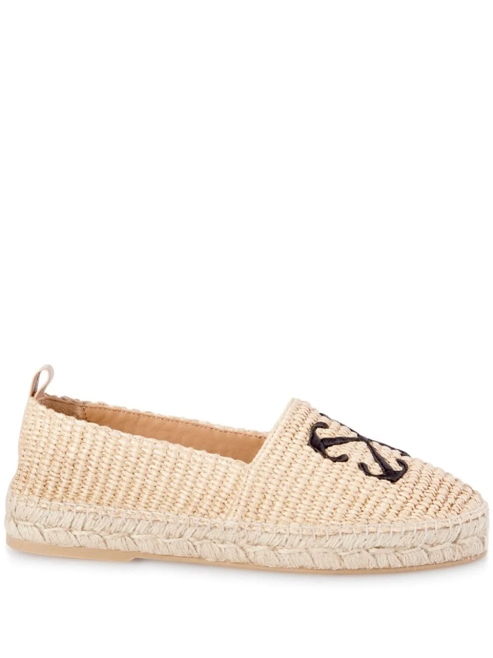Arrow raffia espadrilles - 1