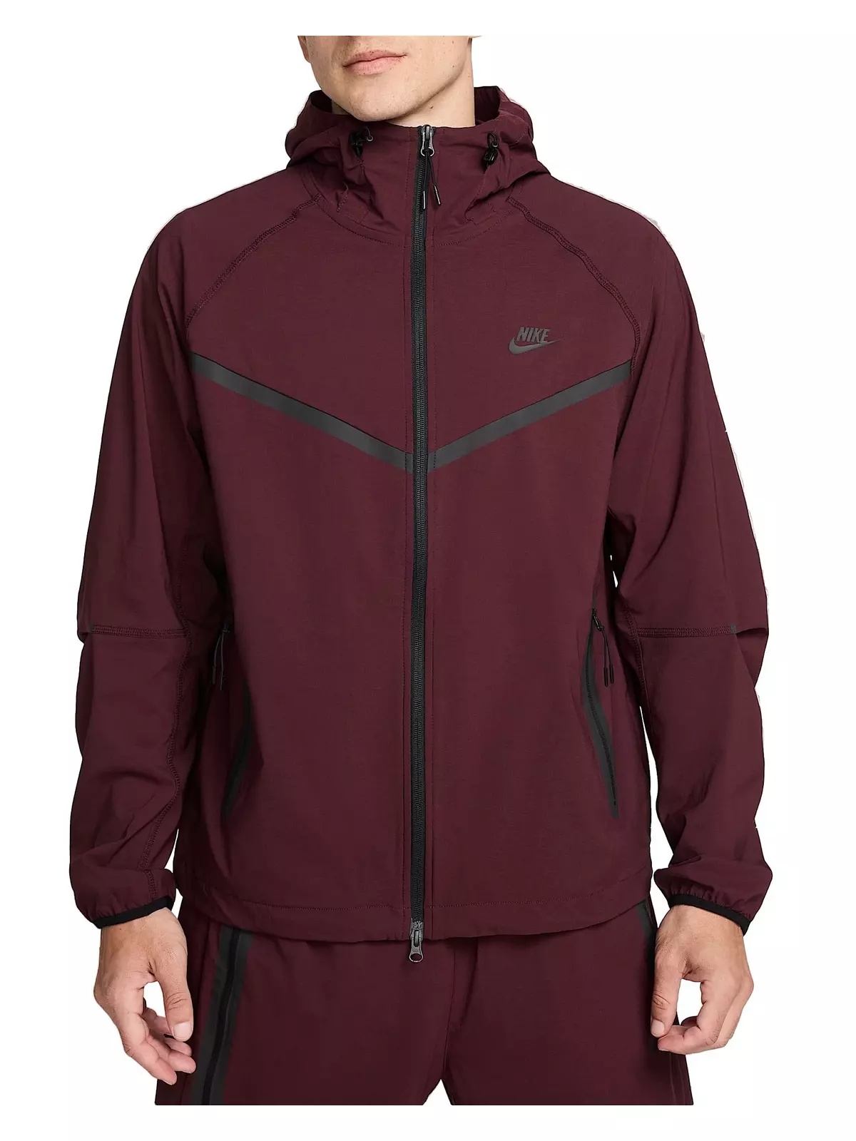 Men's Tech Woven Full Zip Jacket - 1