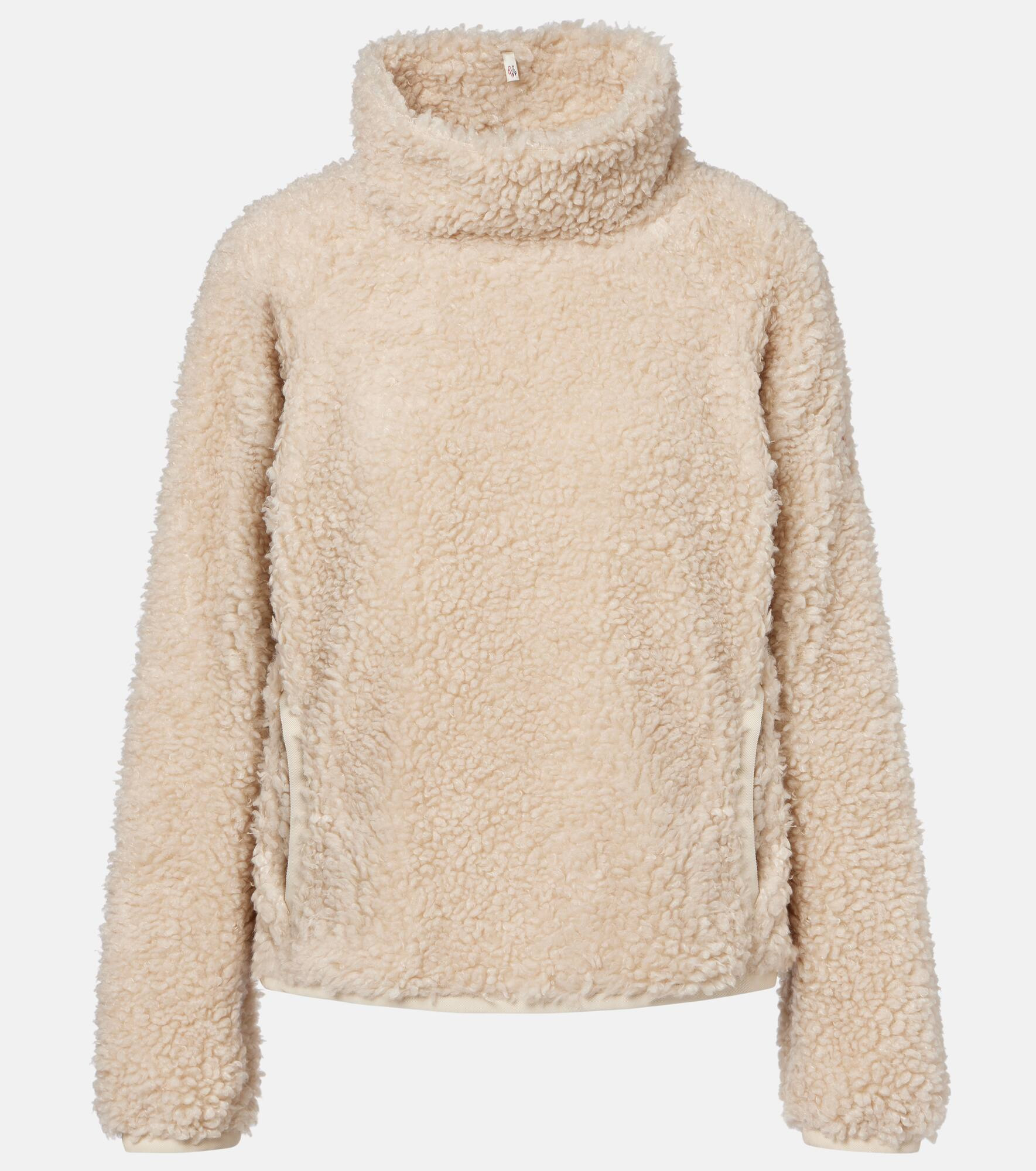 Fleece turtleneck top - 1