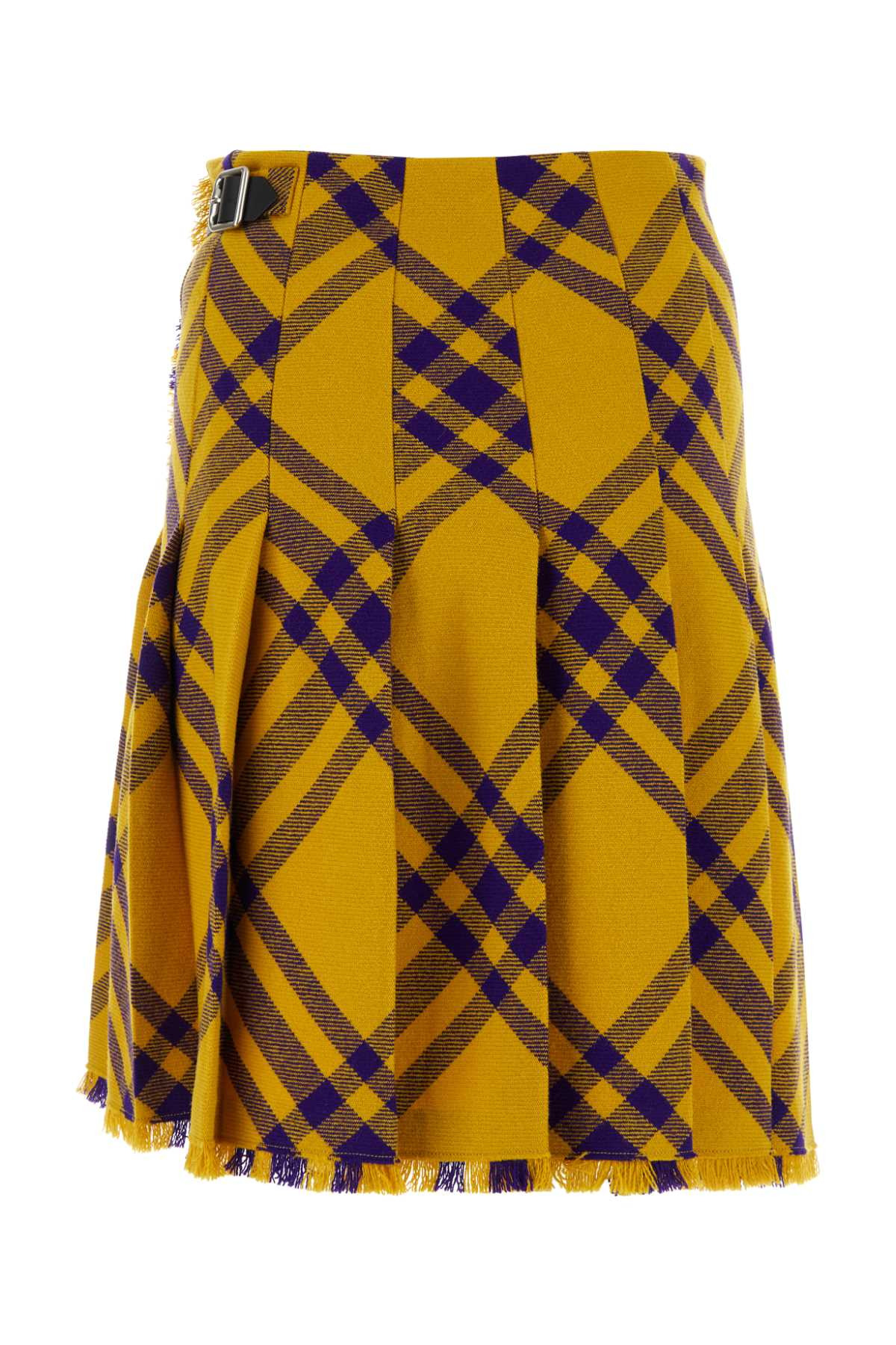 Burberry Women Embroidered Wool Skirt - 2