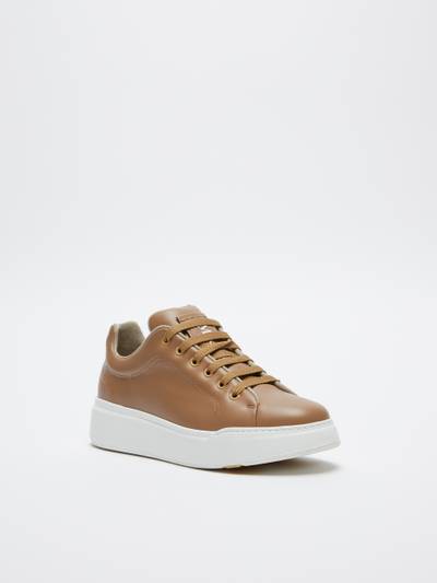 Max Mara MAXIV Leather sneakers outlook