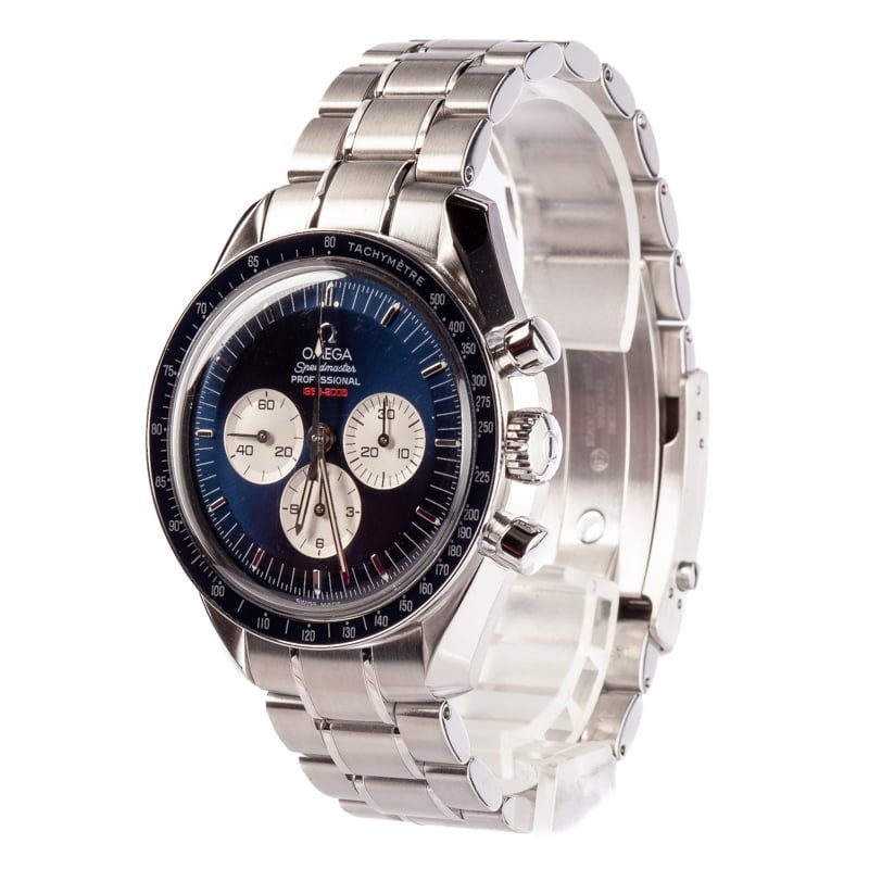 Used Omega Speedmaster Blue Dial - 2