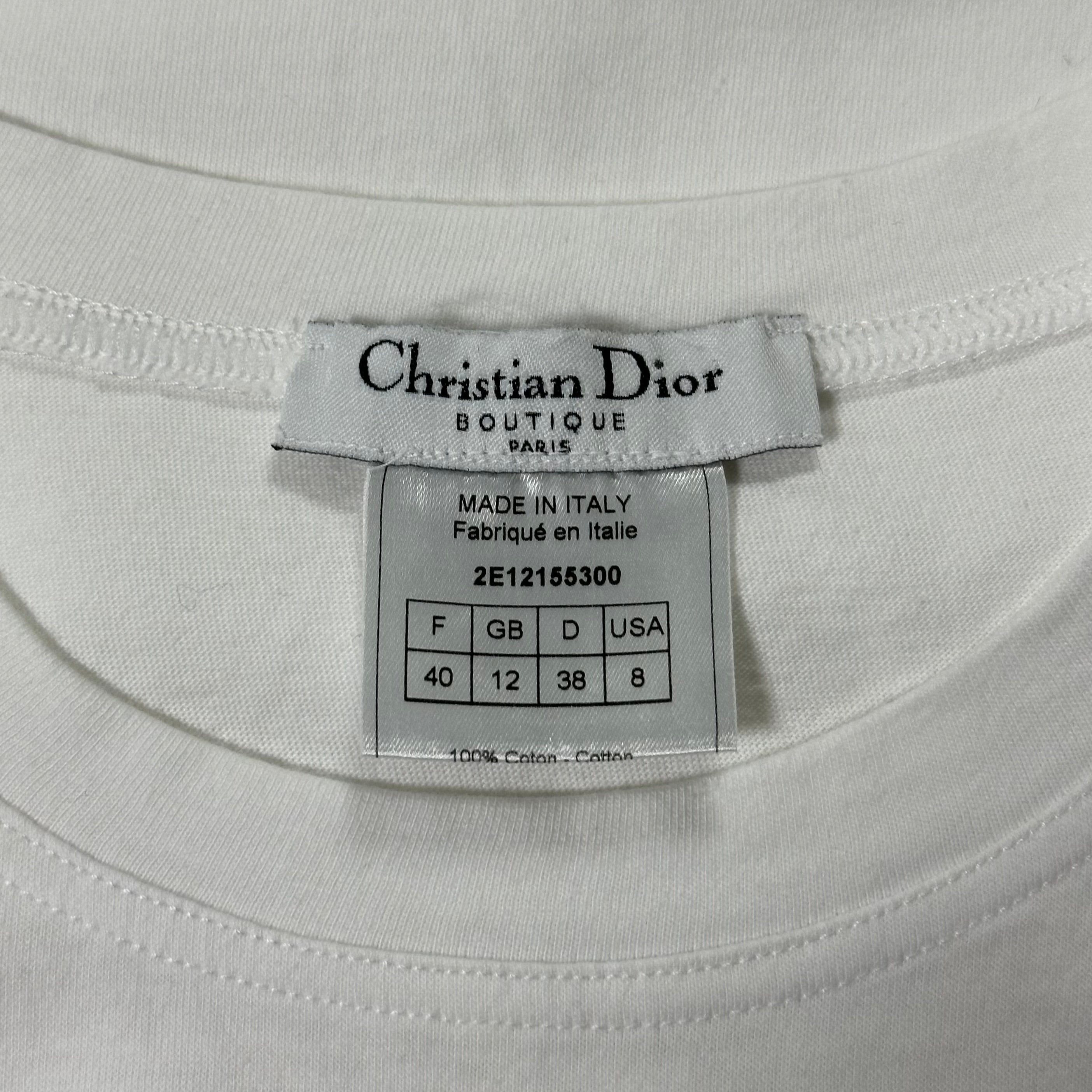 CHRISTIAN DIOR Spring Summer 2002 "J'ADORE DIOR" Tank Top - 5