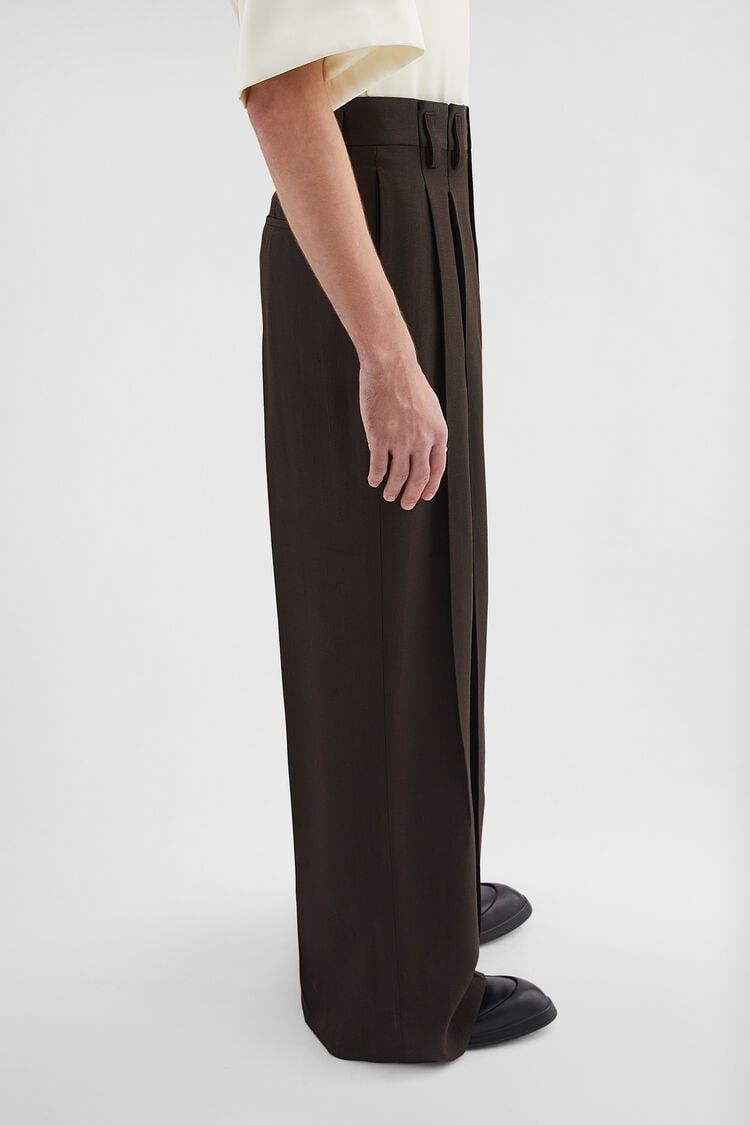 Silk Blend Trousers - 4