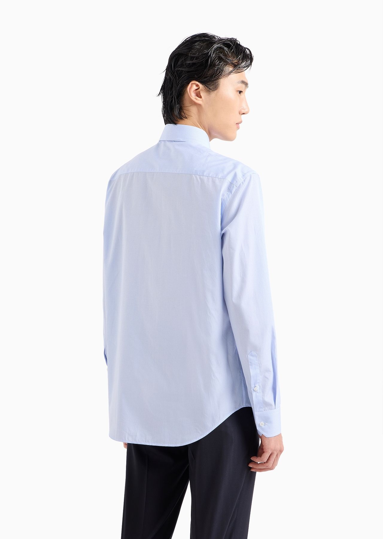 Regular-fit shirt made from micro-woven cotton - 3