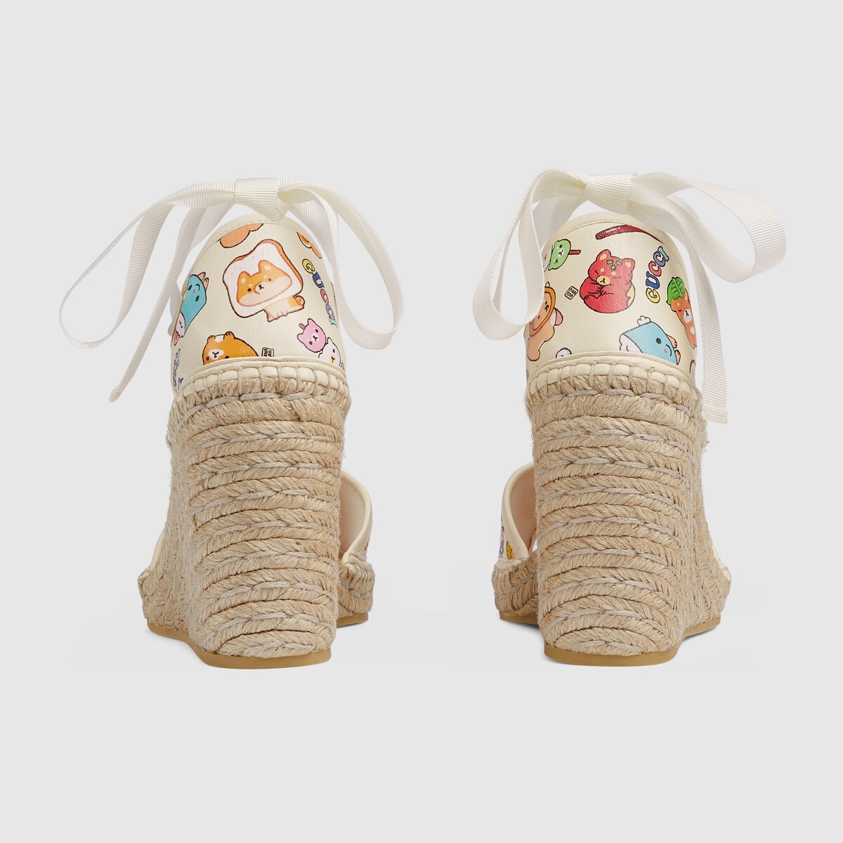 Women's Gucci animal print espadrille - 5