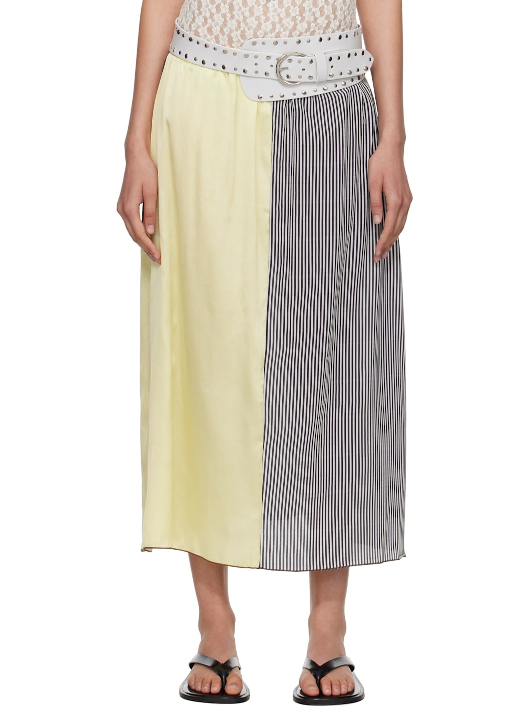 SSENSE Exclusive Multicolor Vesa Midi Skirt - 1
