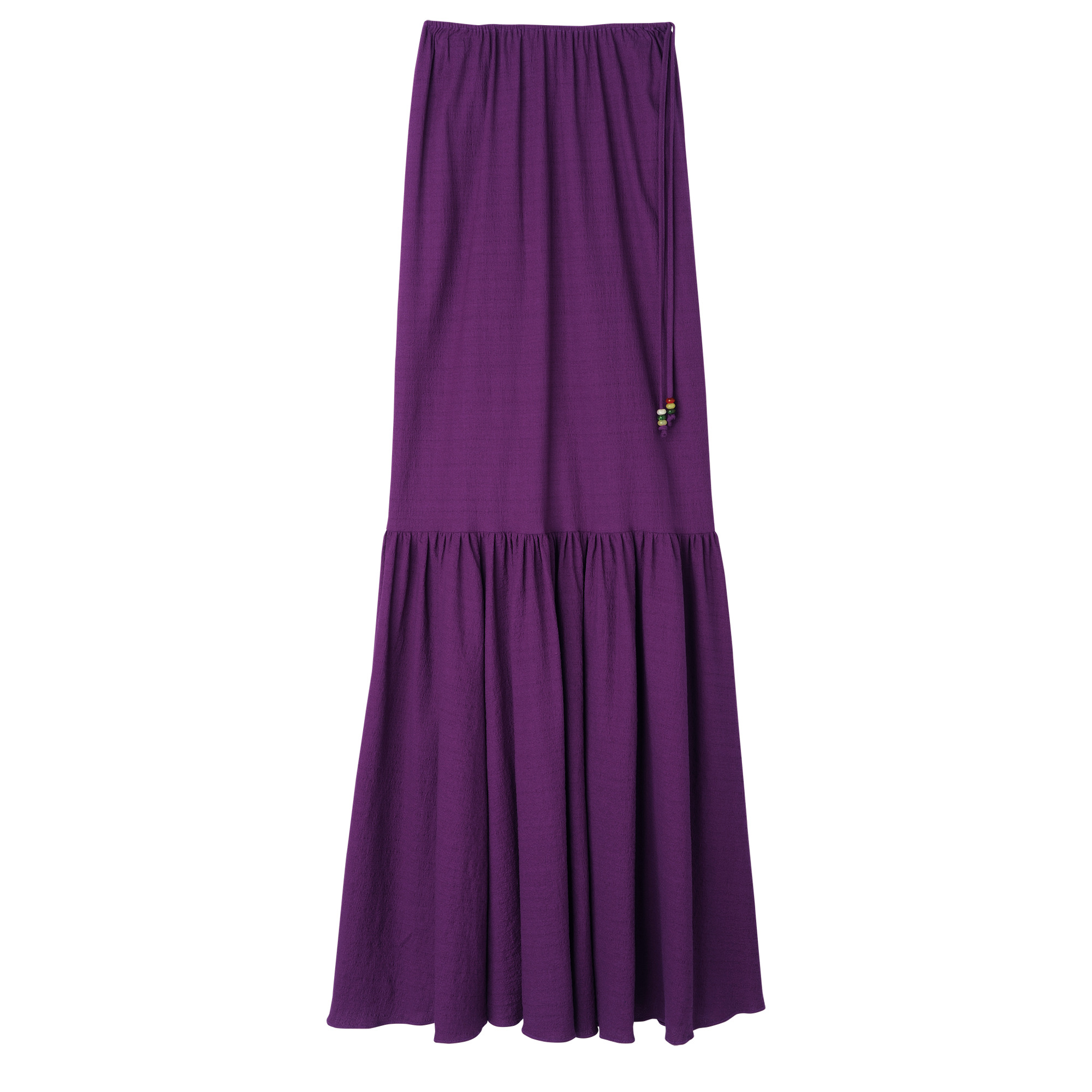 Long skirt Violet - Crepe - 1