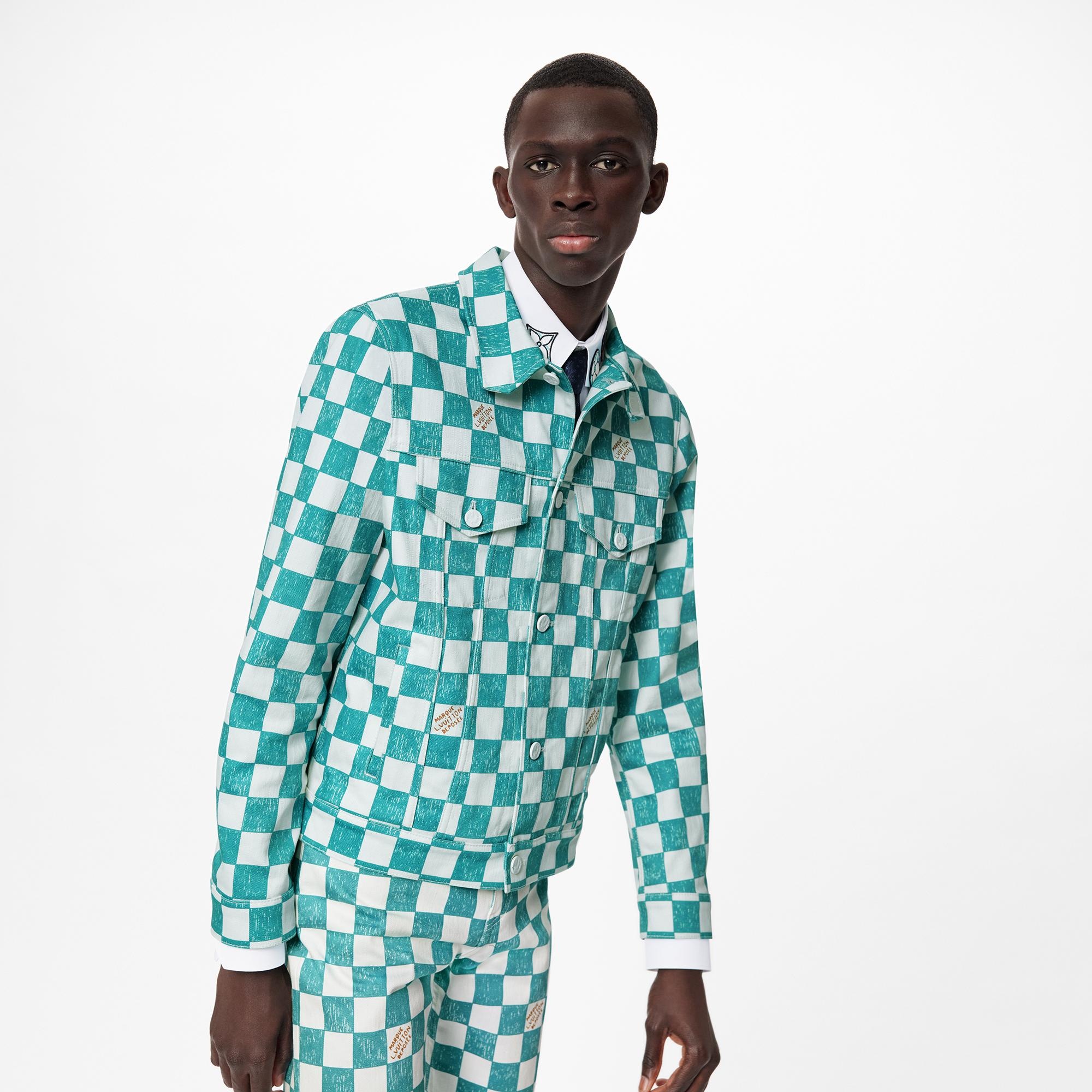 Damier Denim Trucker Jacket - 3