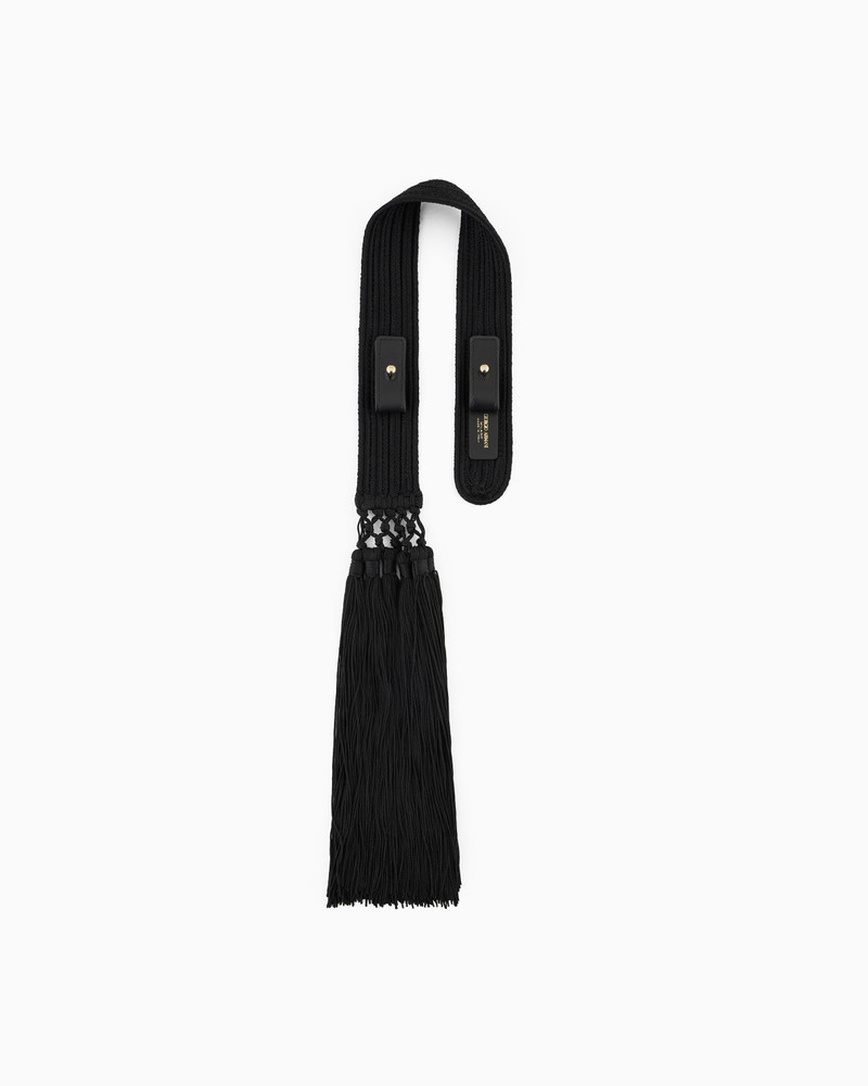 SAUTAGE SHOULDER STRAP WITH TASSELS 1