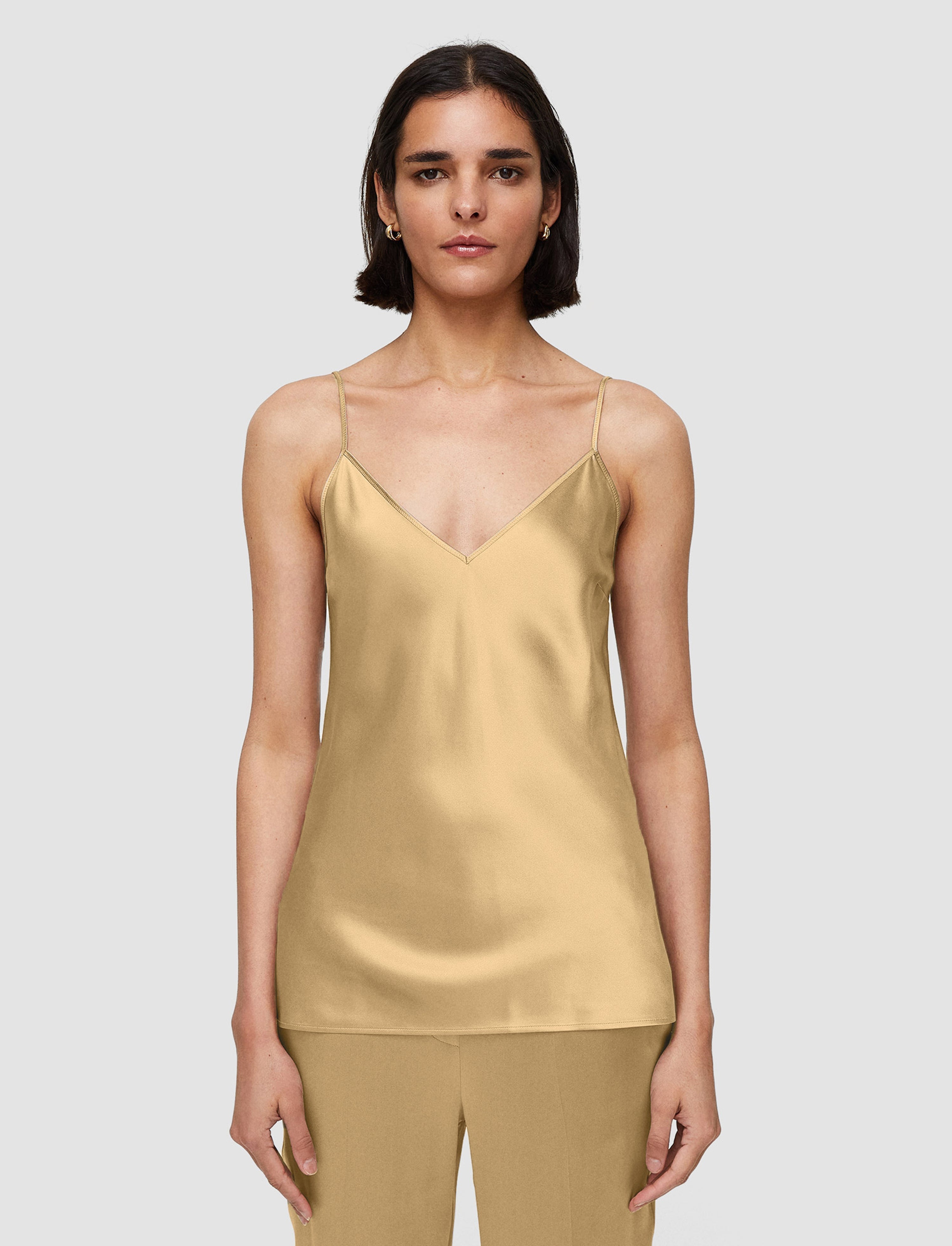 Clea Silk Satin Camisole - 3