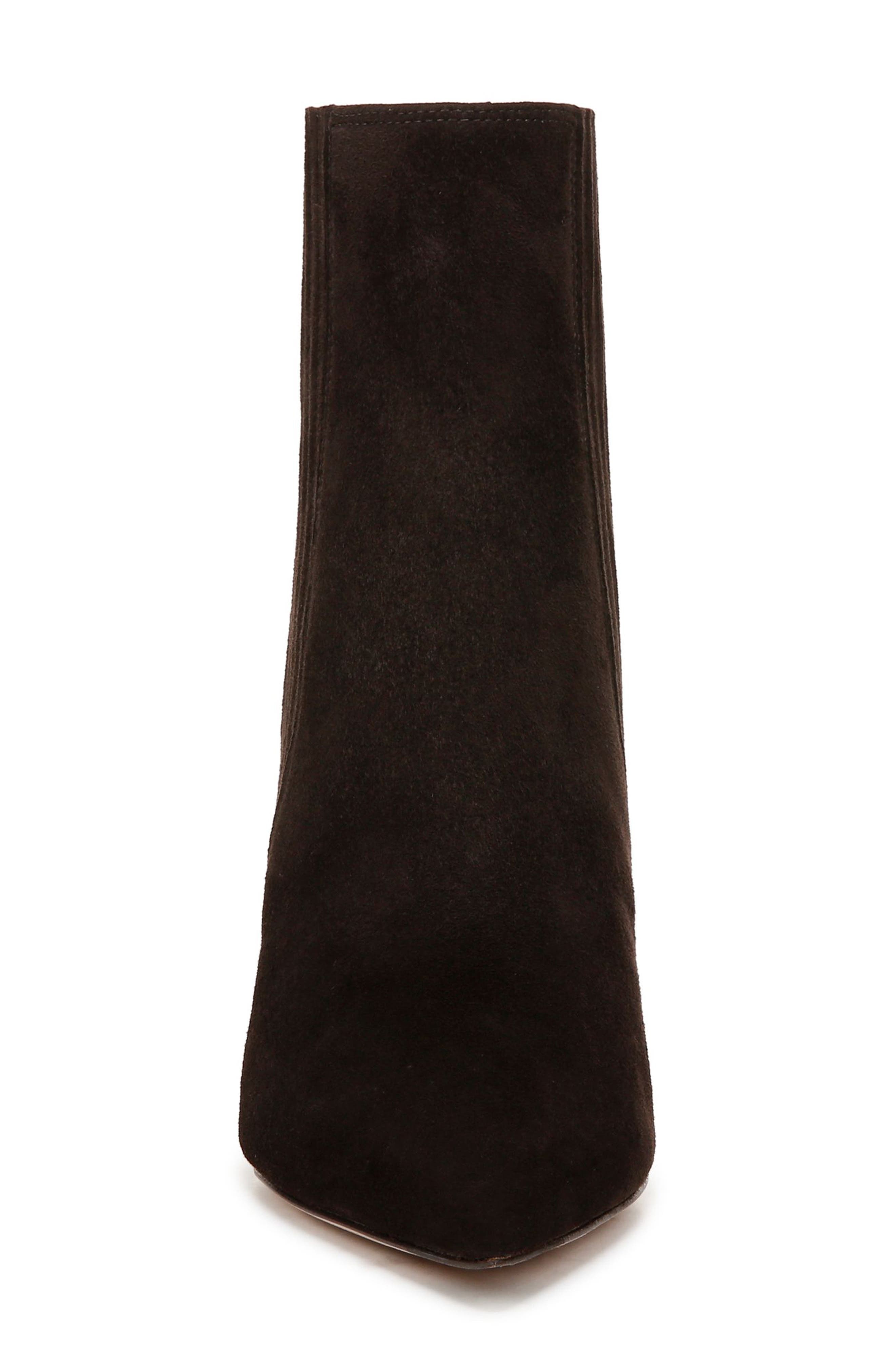 Veronica Beard Lisa 70mm Pointed Toe Bootie in Espresso at Nordstrom - 4