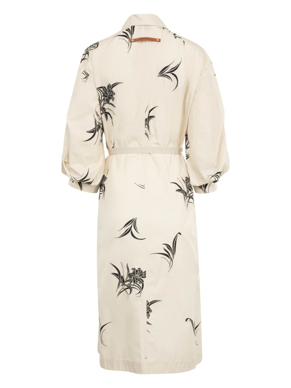 floral-print cotton dress - 2