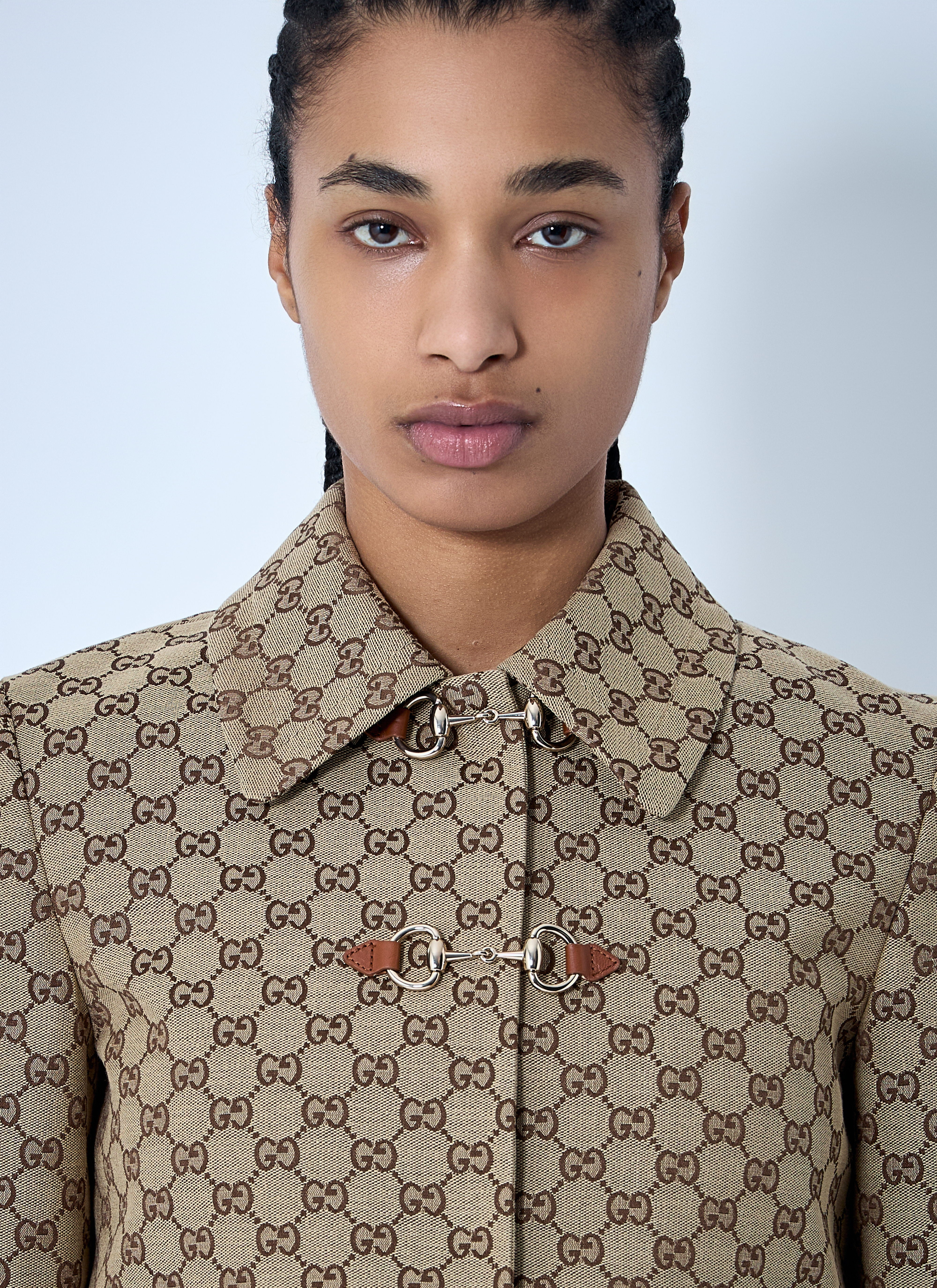 Gucci Women Gg Canvas Jacket - 5