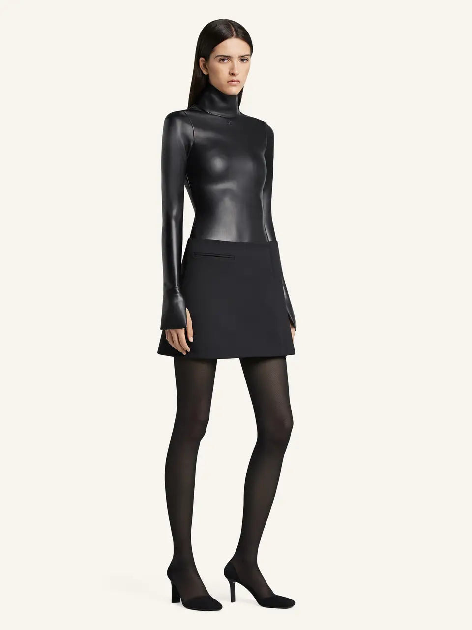 One Minute Twill Mini Skirt - 3