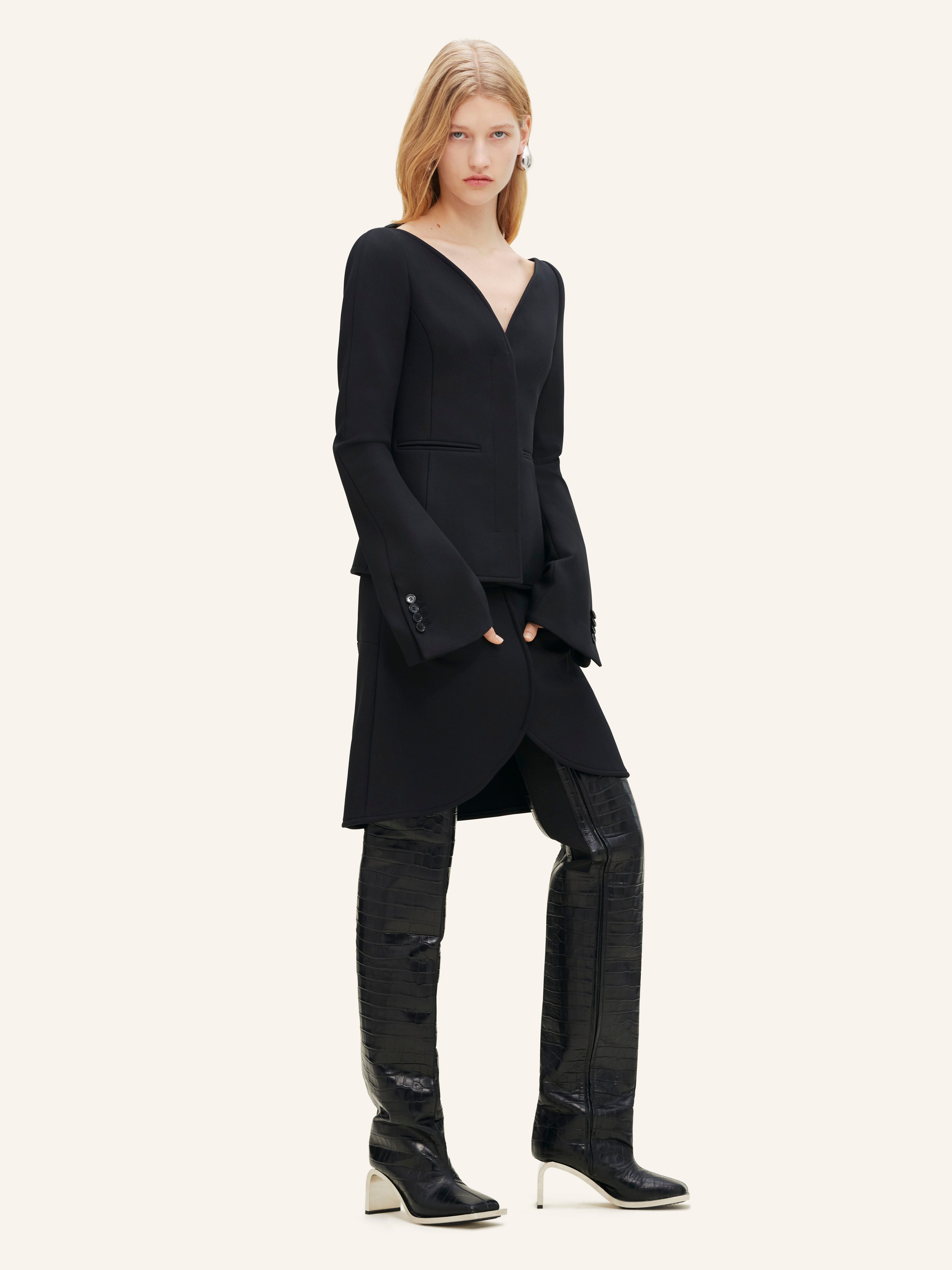 ELLIPSE HERITAGE CREPE TAILORED JACKET - 3