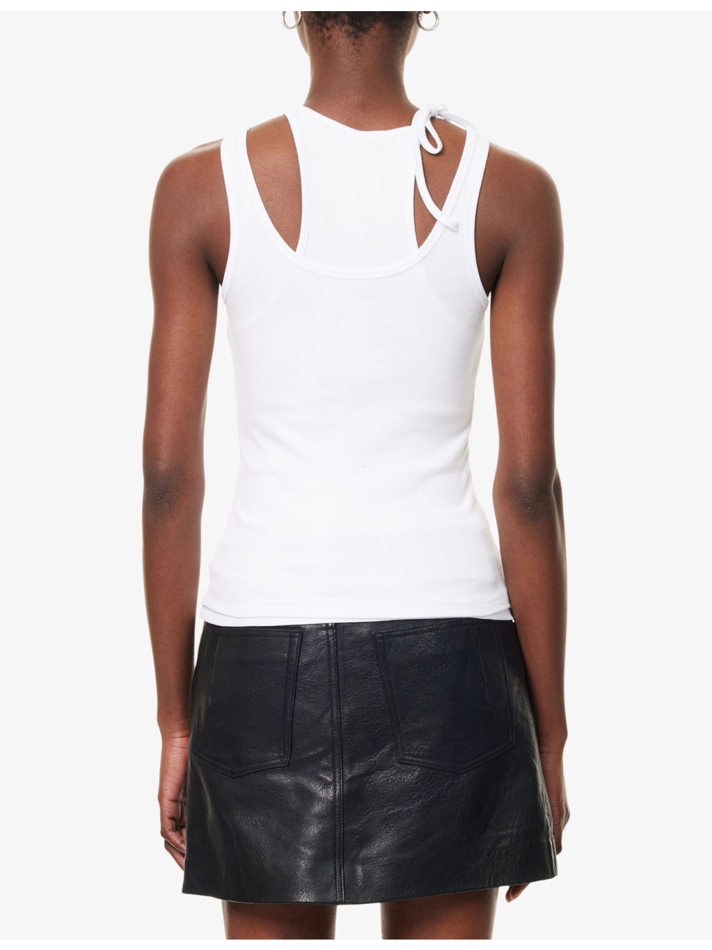 Saclanton Overlay Stretch-Cotton Top - 4