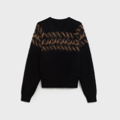 CELINE CREW NECK SWEATER IN BRUSHED WOOL outlook