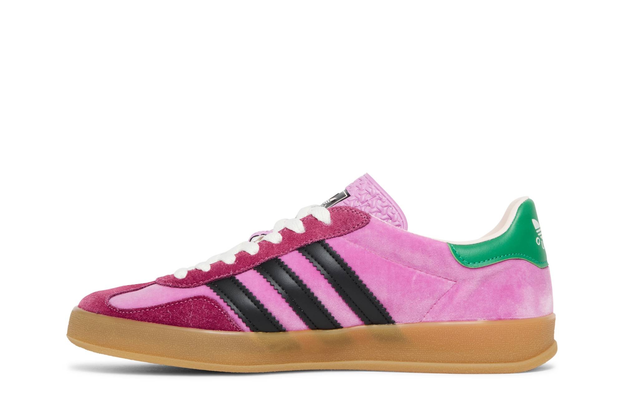 Gucci x Gazelle 'Pink Velvet' - 3