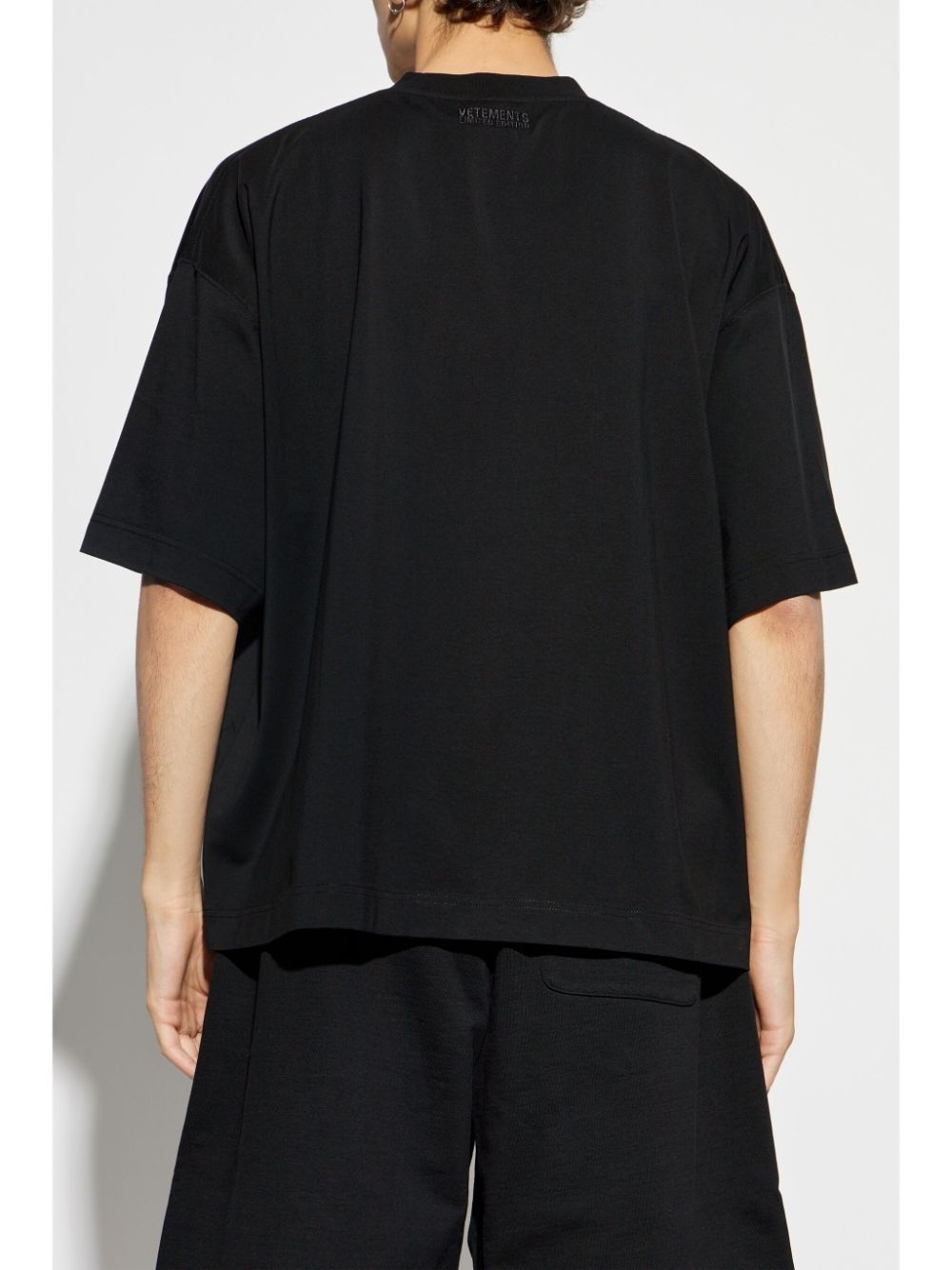 logo-print cotton T-shirt - 4