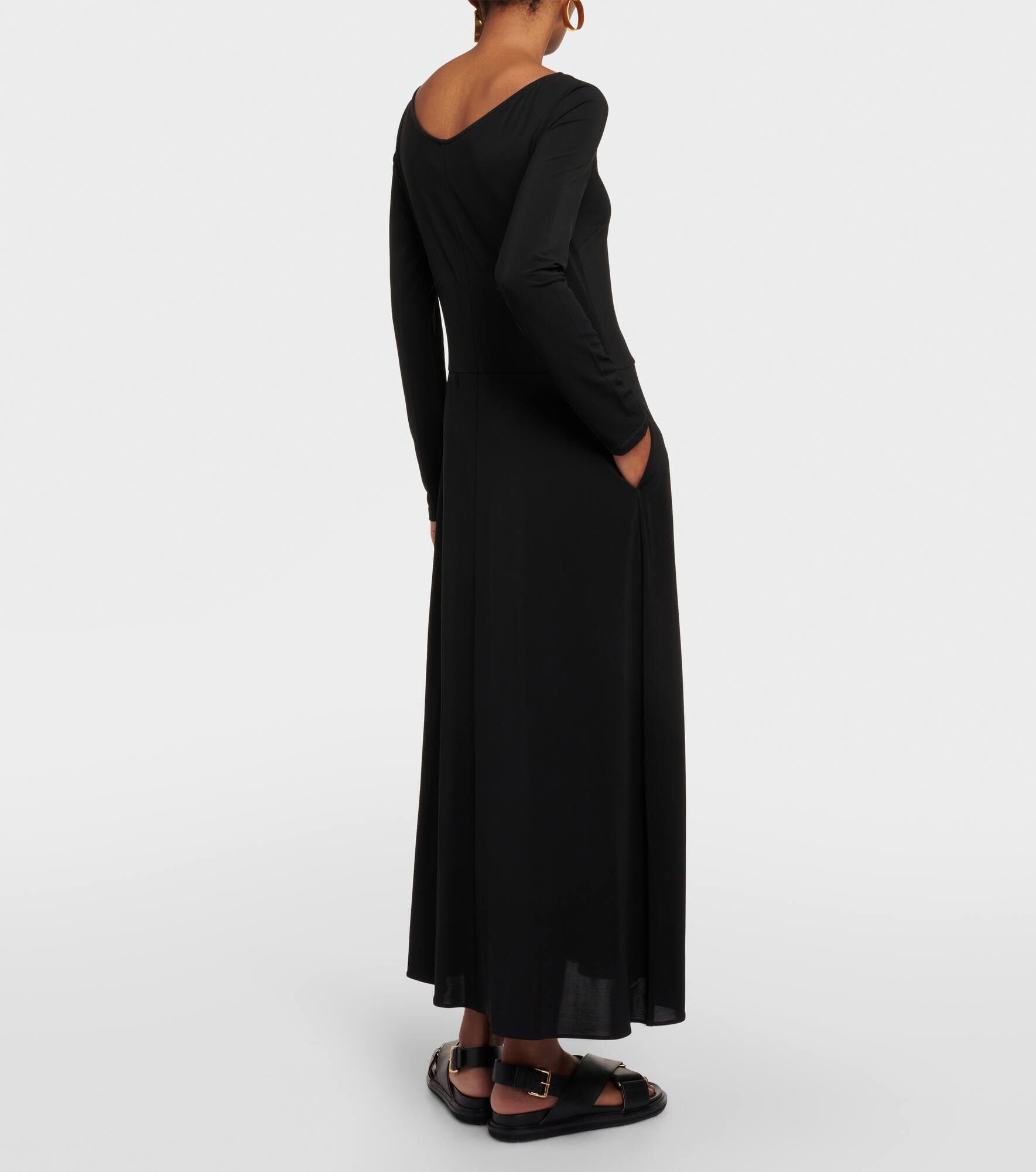 Valido pleated jersey maxi dress - 3