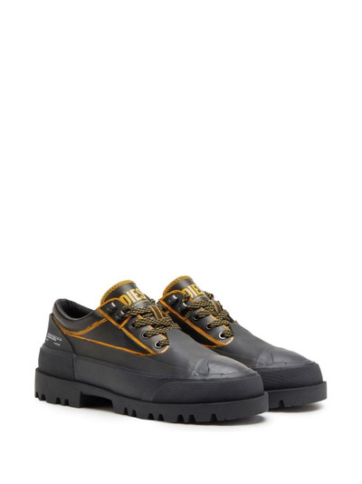 Diesel logo-print lace-up shoes outlook