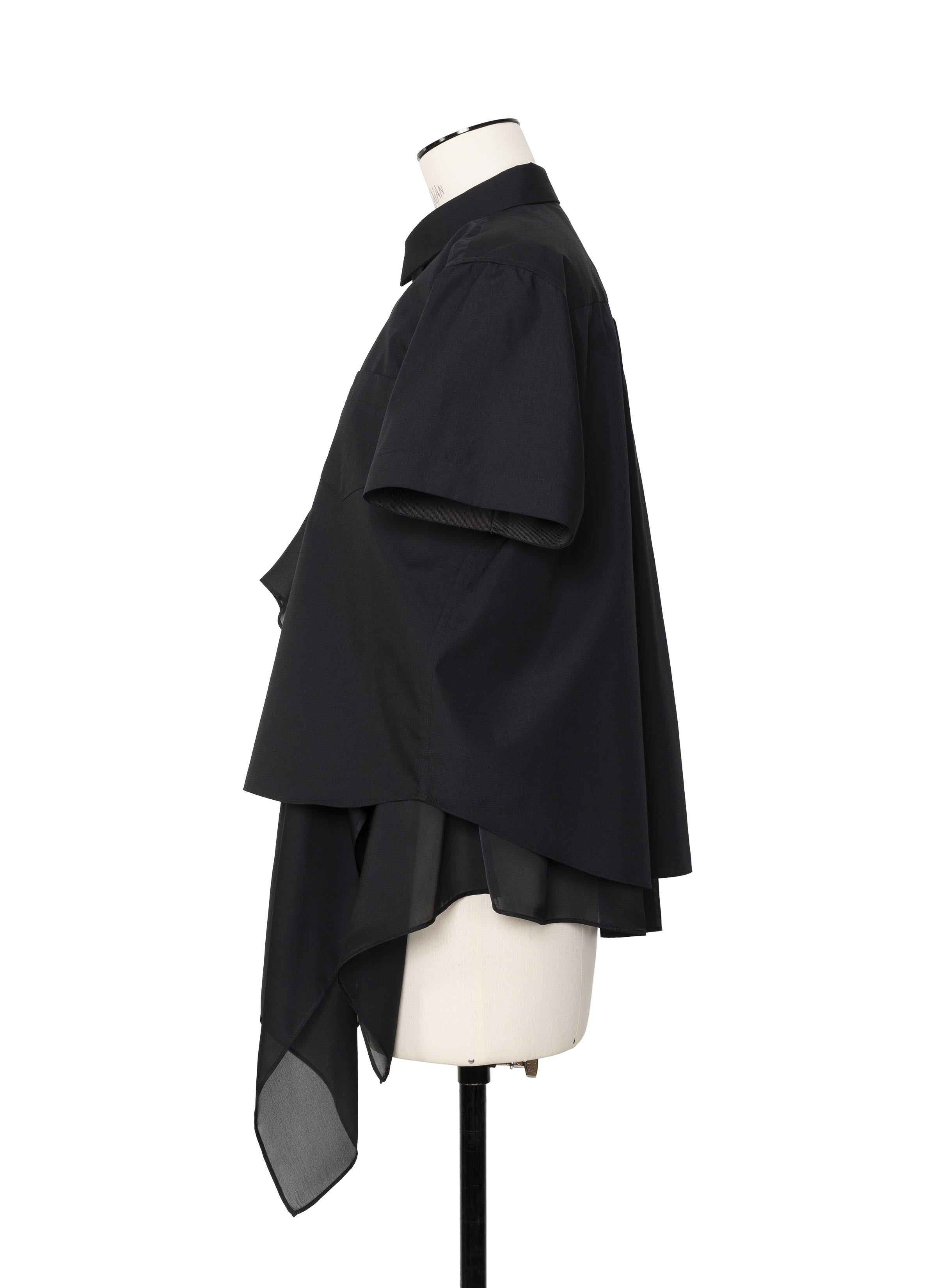 Poplin x Satin Shirt - 2