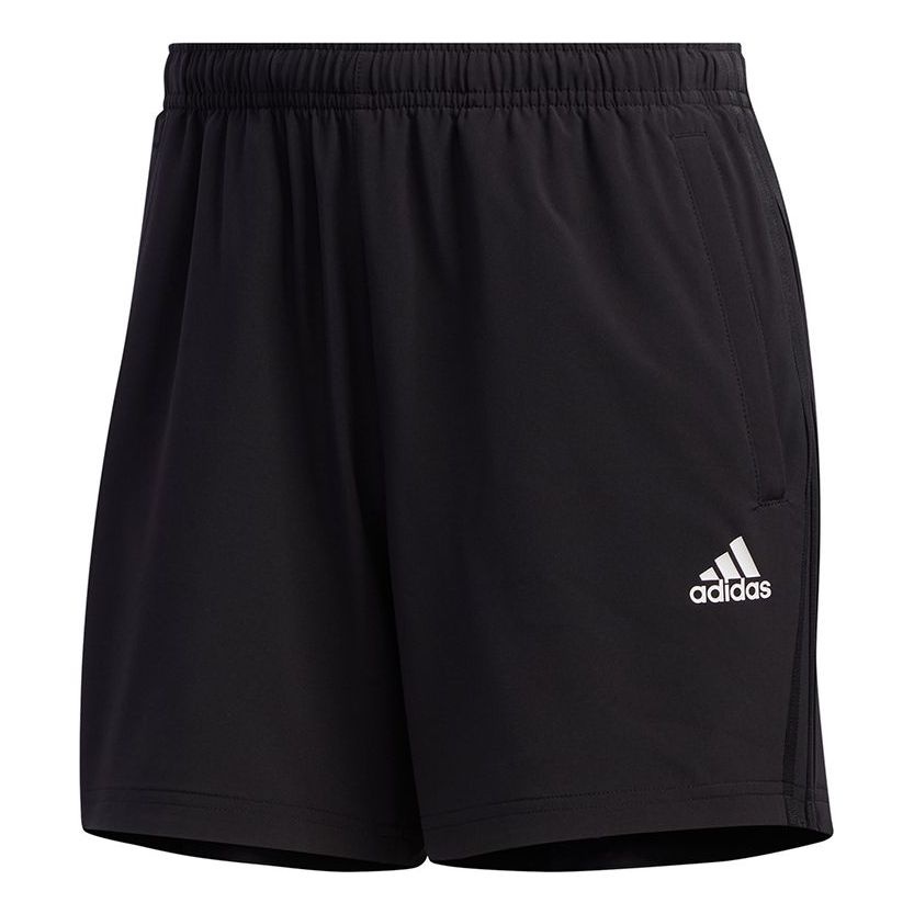 (WMNS) adidas Mh 1/4 Shorts Sports Running Training Woven Black FT2879 - 1