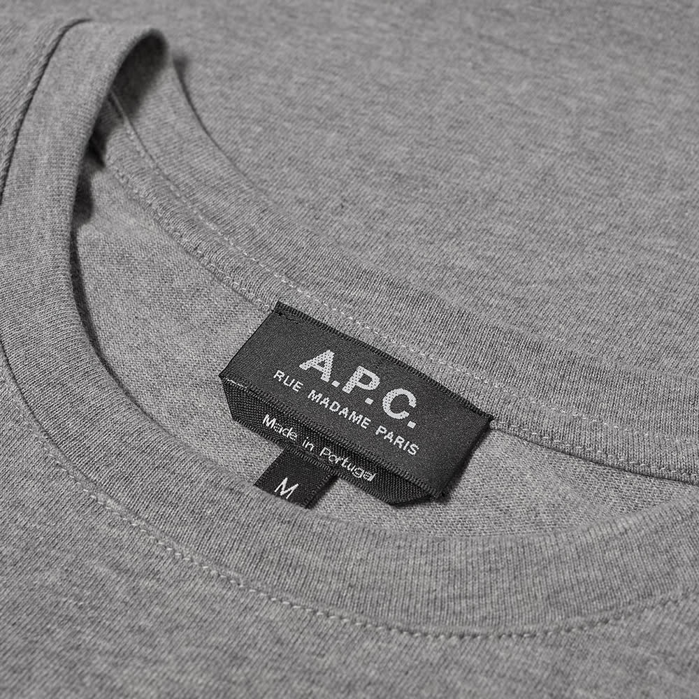 A.P.C. Raymond Embroidered Logo Tee - 3