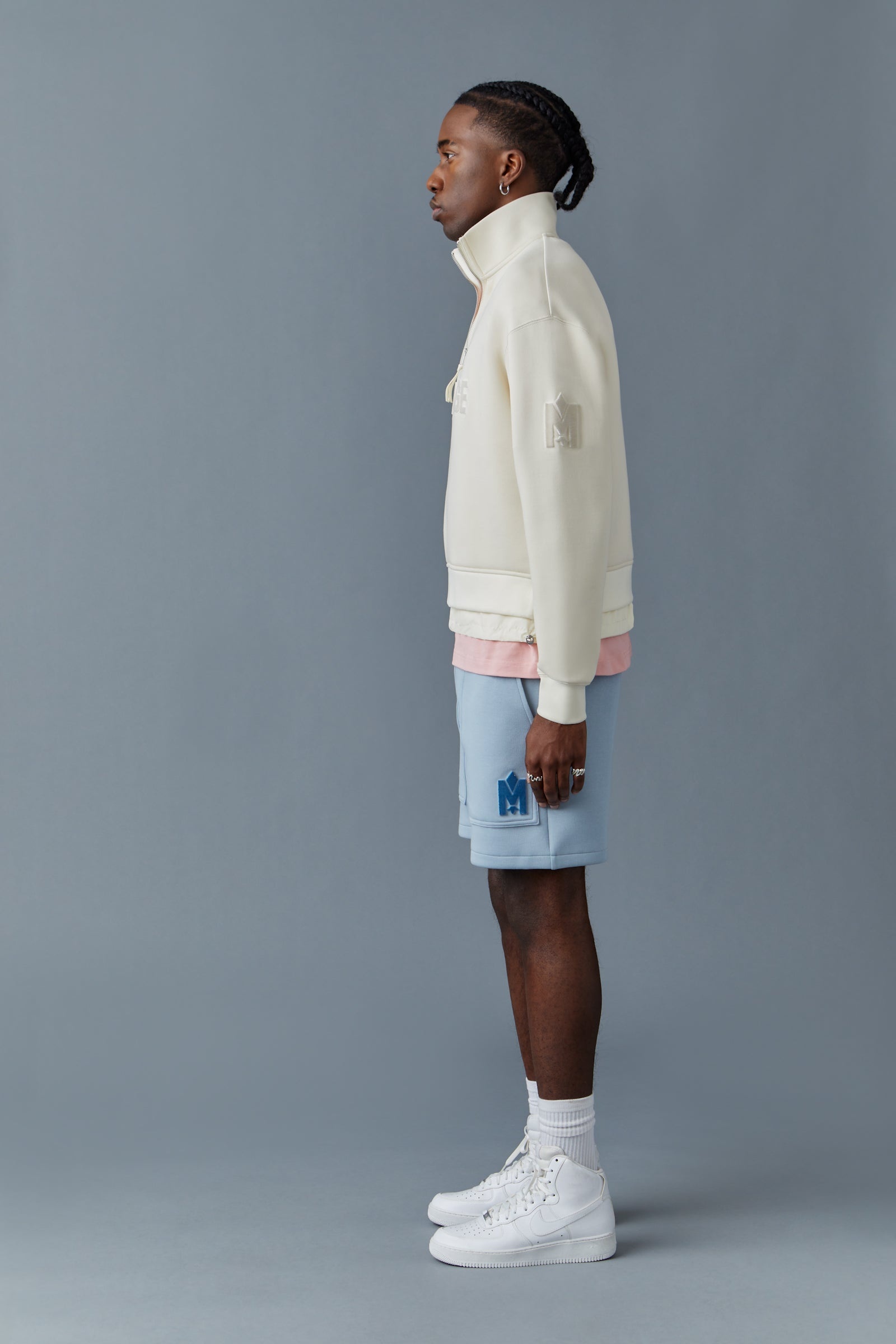BRANDO Double-face jersey pullover - 3