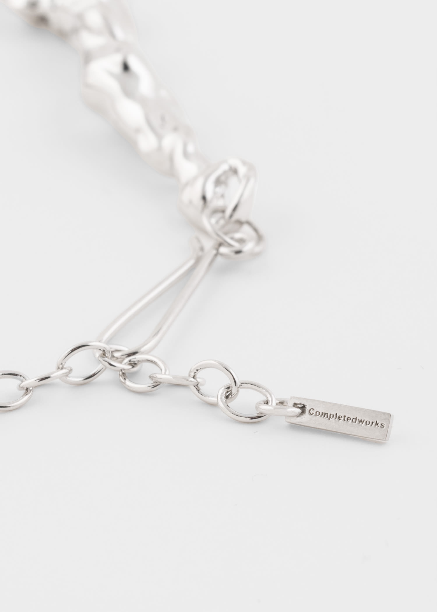 'Treacle' Rhodium Necklace by Completedworks - 3