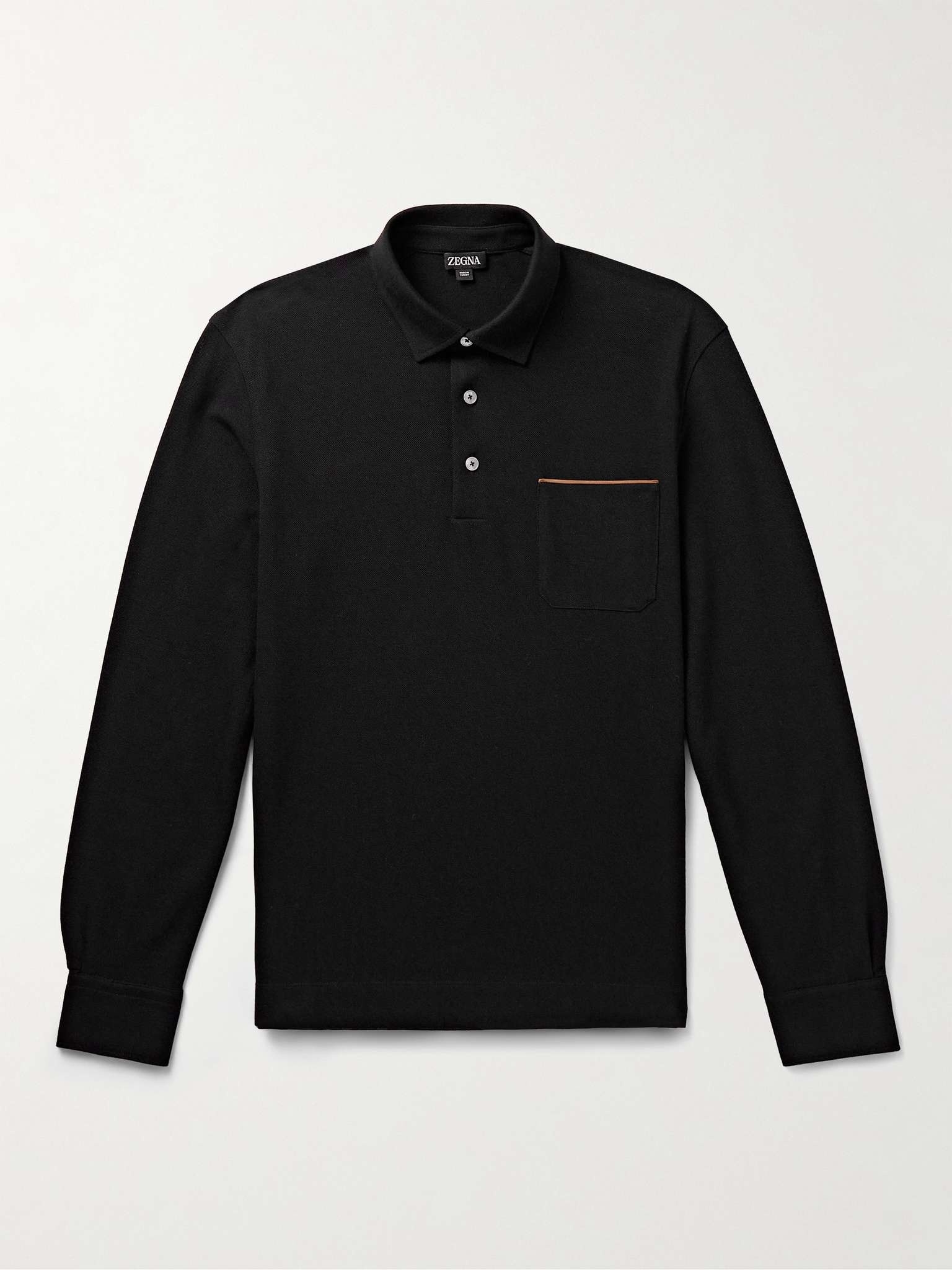 Slim-Fit Cotton-Piqué Polo Shirt