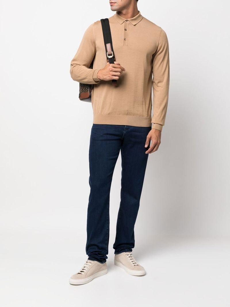 BOSS long-sleeve polo shirt outlook