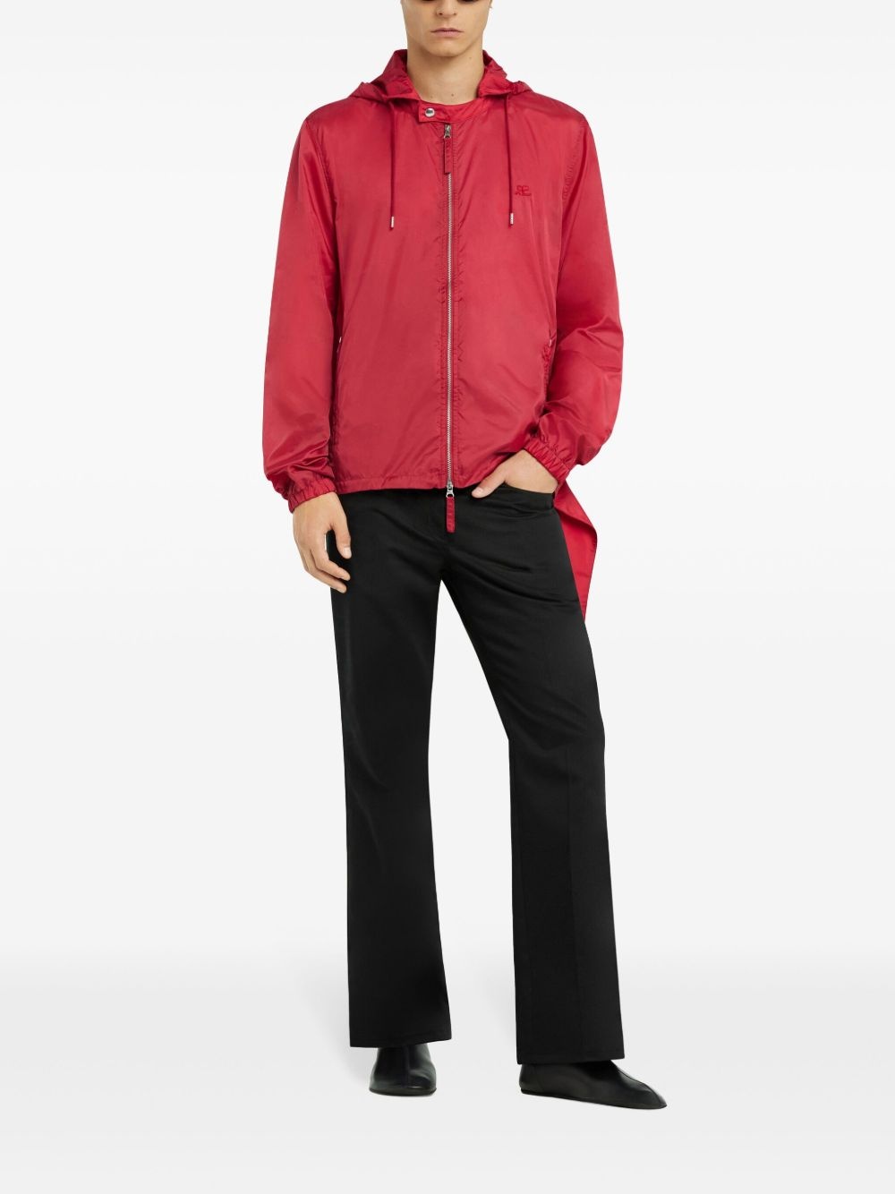 hooded windbreaker - 2
