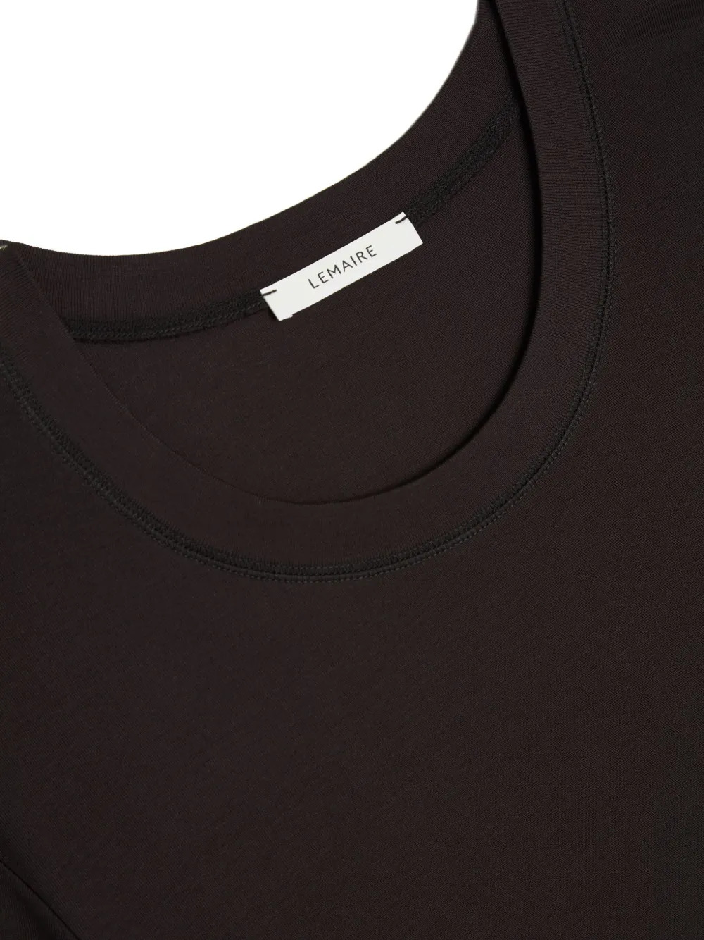 LEMAIRE - Women Belted Rib T-Shirt Dress - 3