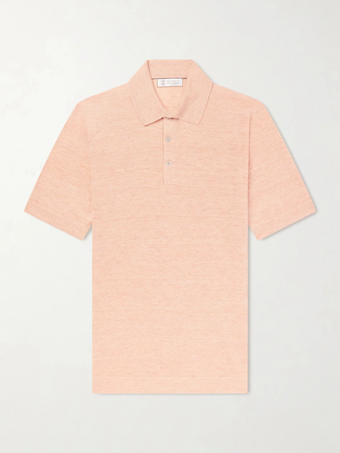 Linen and Cotton-Blend Polo Shirt - 1