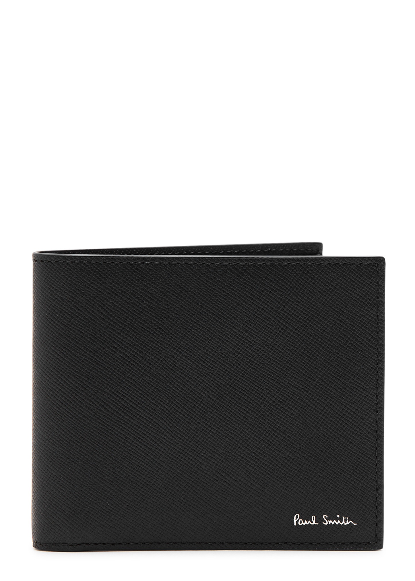 Logo leather wallet - 1