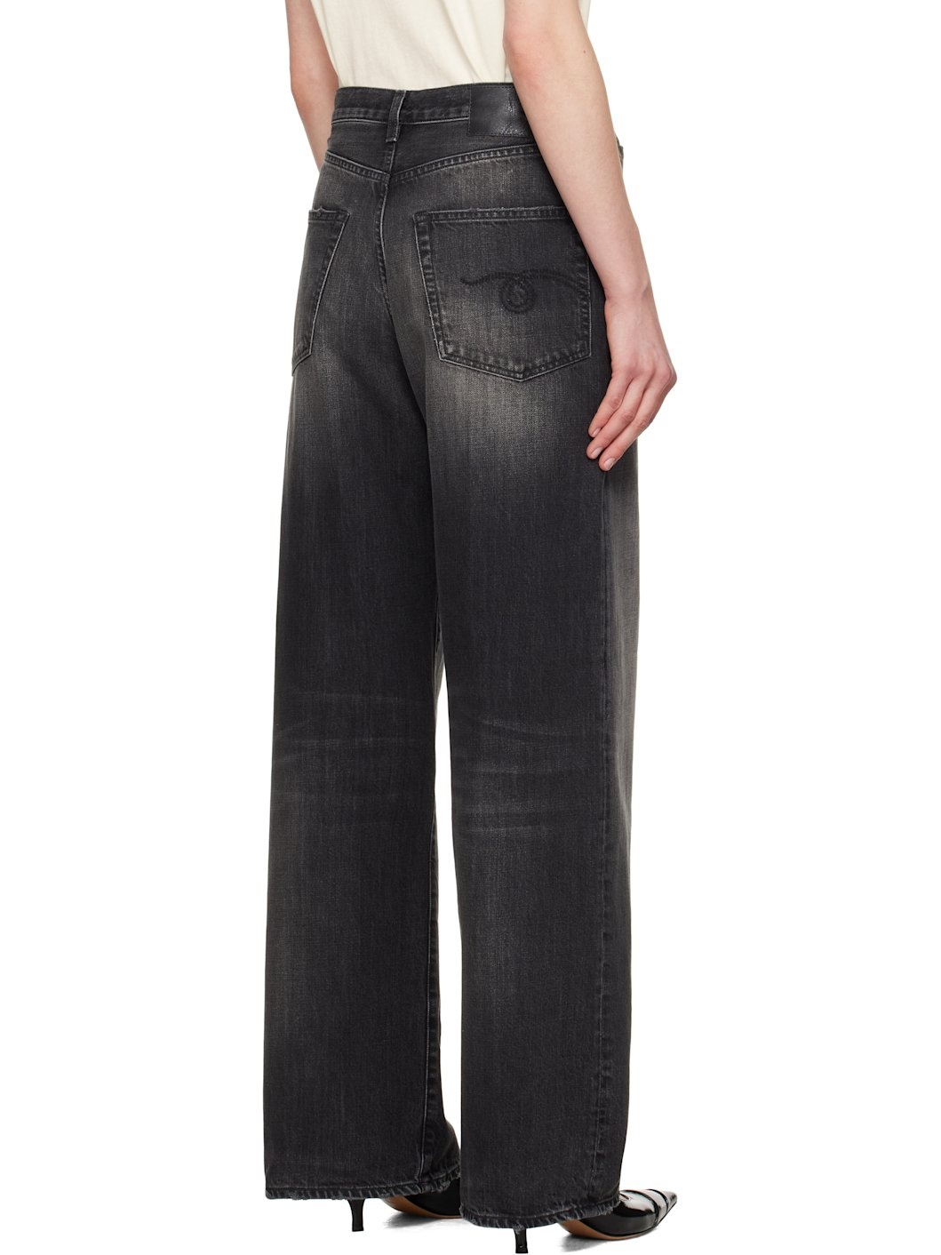Black D'Arcy Loose Jeans - 3