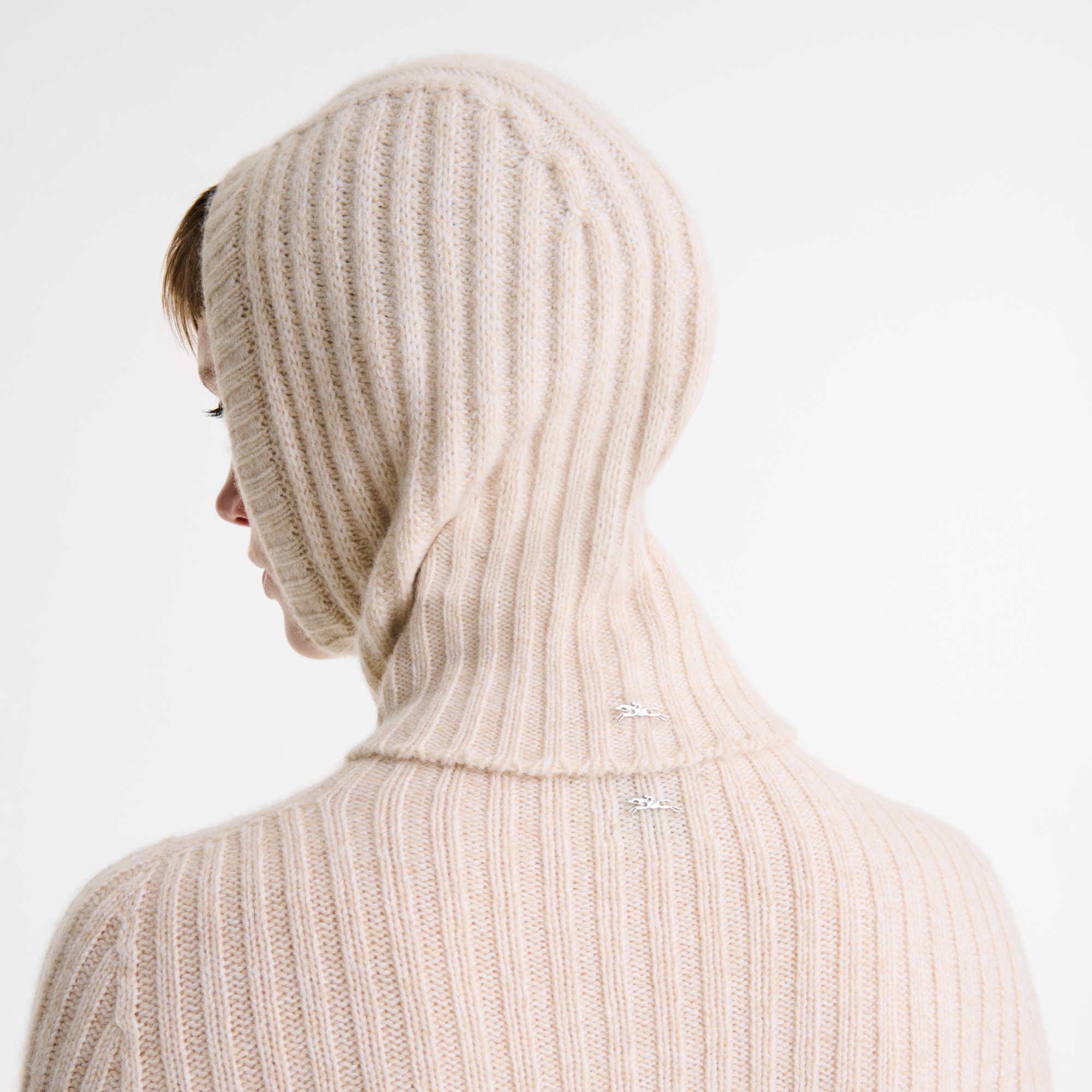 Balaclava Ecru - Knit - 3