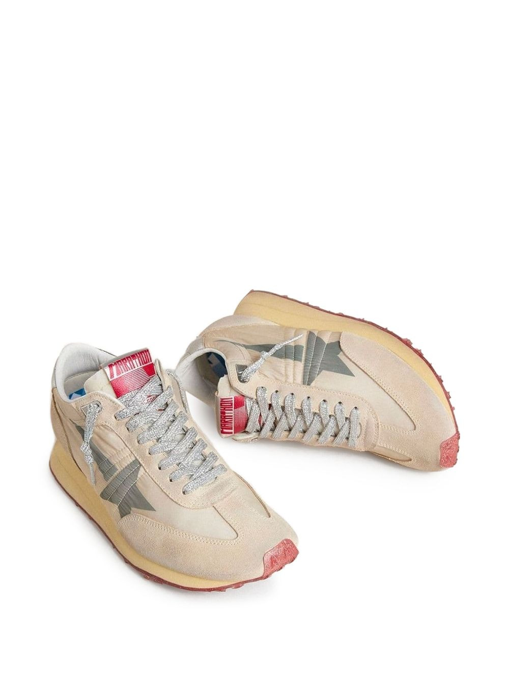 Marathon star-detail sneakers - 2
