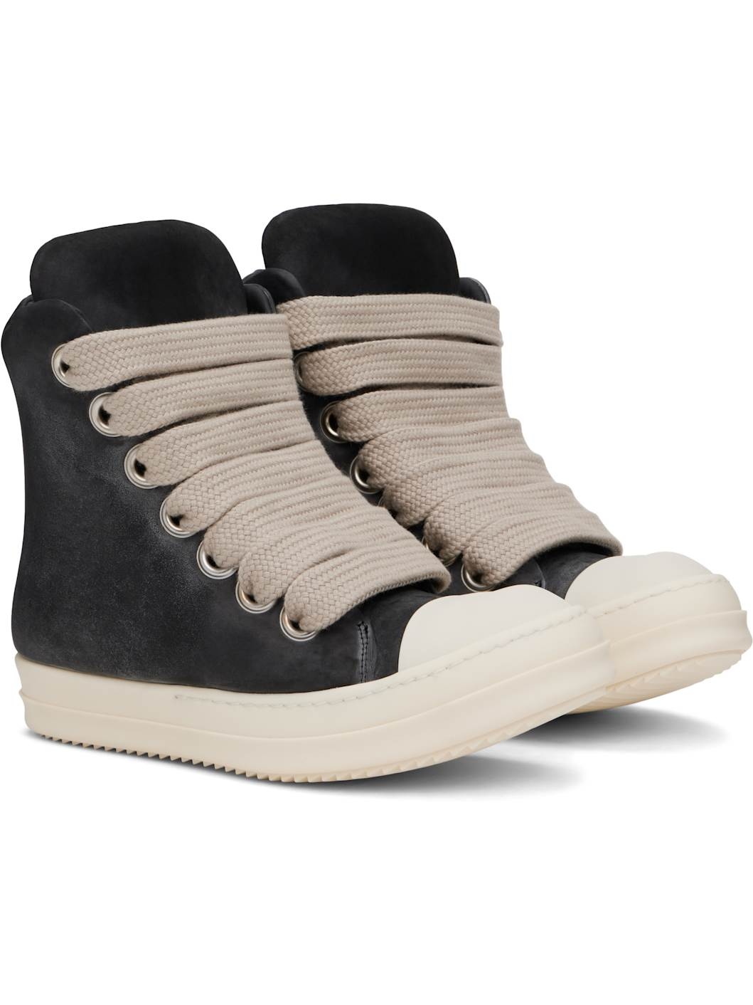 Black Porterville Jumbolaced Padded Sneakers - 4