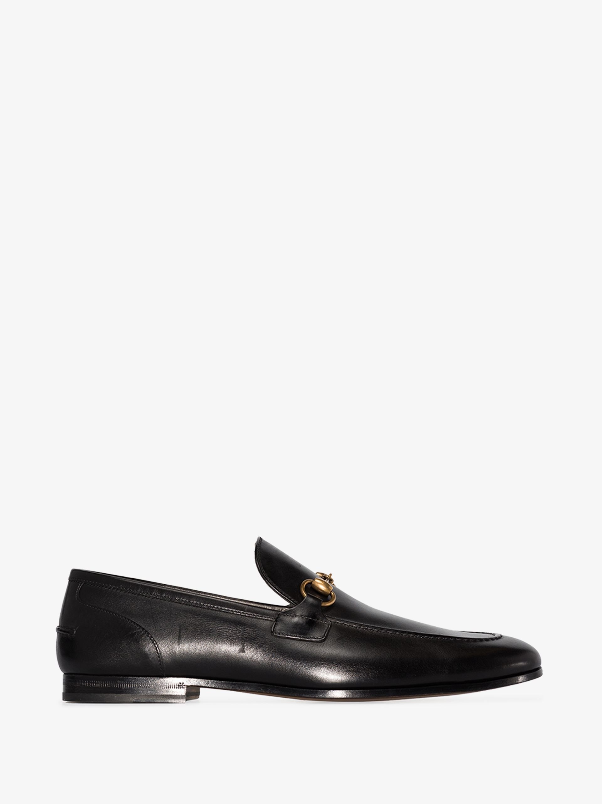 black Jordaan leather loafers - 1