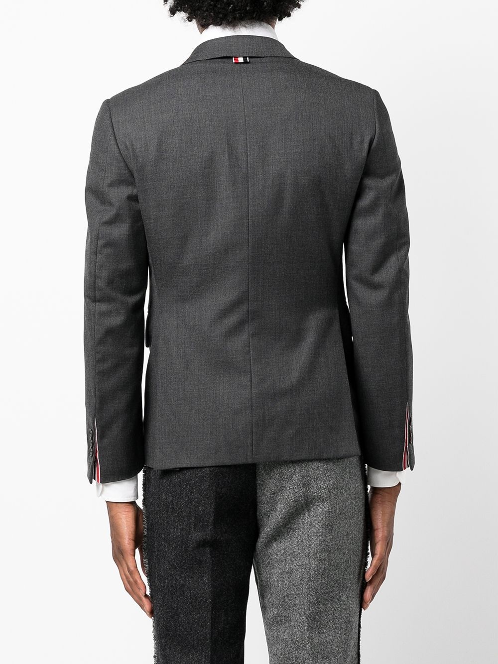 Super 120s single-breasted blazer - 4
